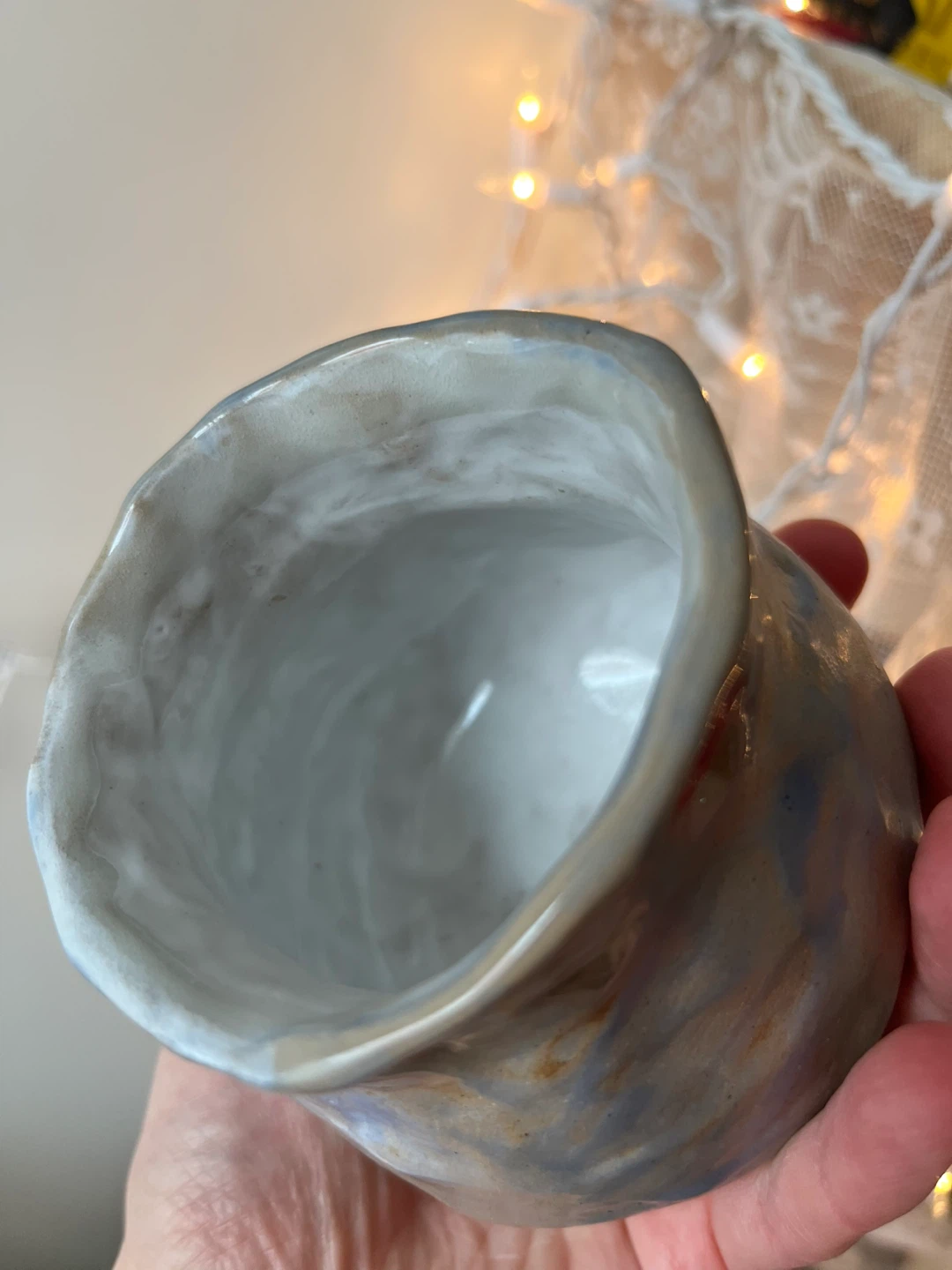 Handmade Ceramic Pot with Hearts US - photo 3