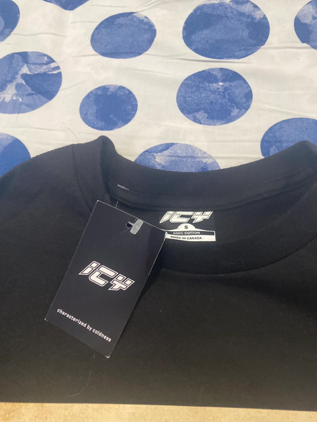 ICY T-Shirt - Size S - Black - 100% Cotton - photo 2