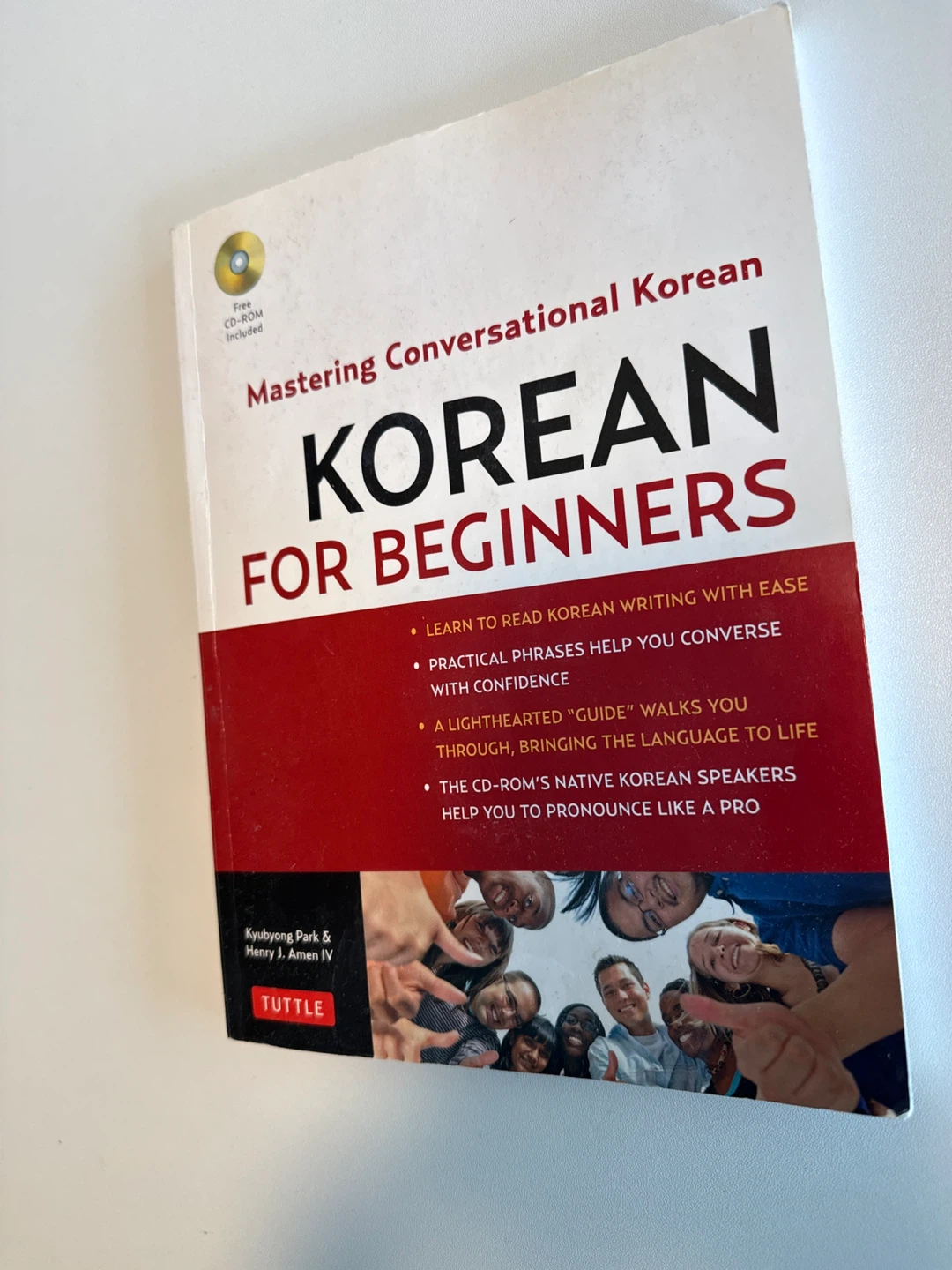 Mastering Conversational Korean for Beginners Book with CD-ROM