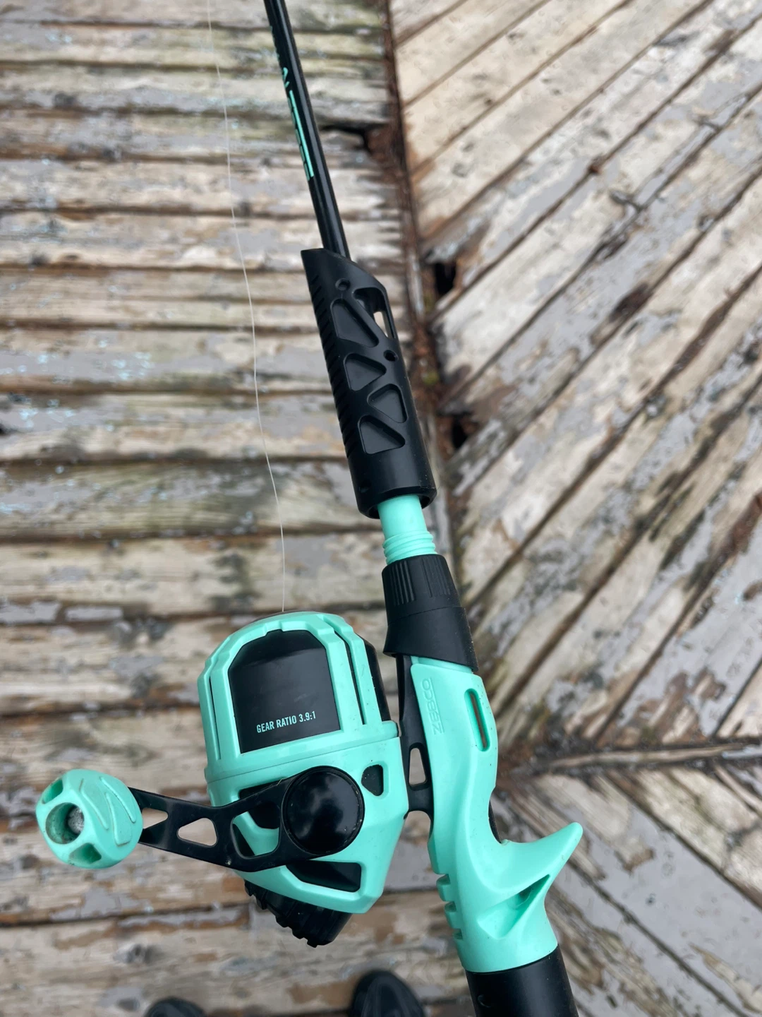 Zebco Fishing Rod and Reel Combo - Teal - photo 3