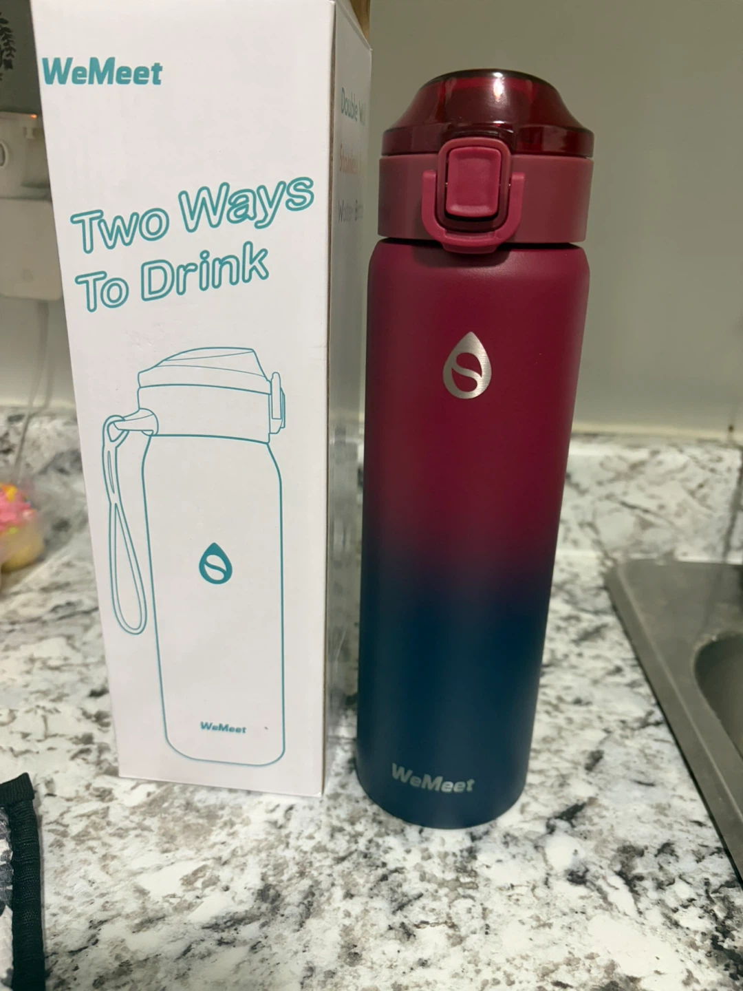 Wemeet 17oz Stainless Steel Water Bottle - photo 2
