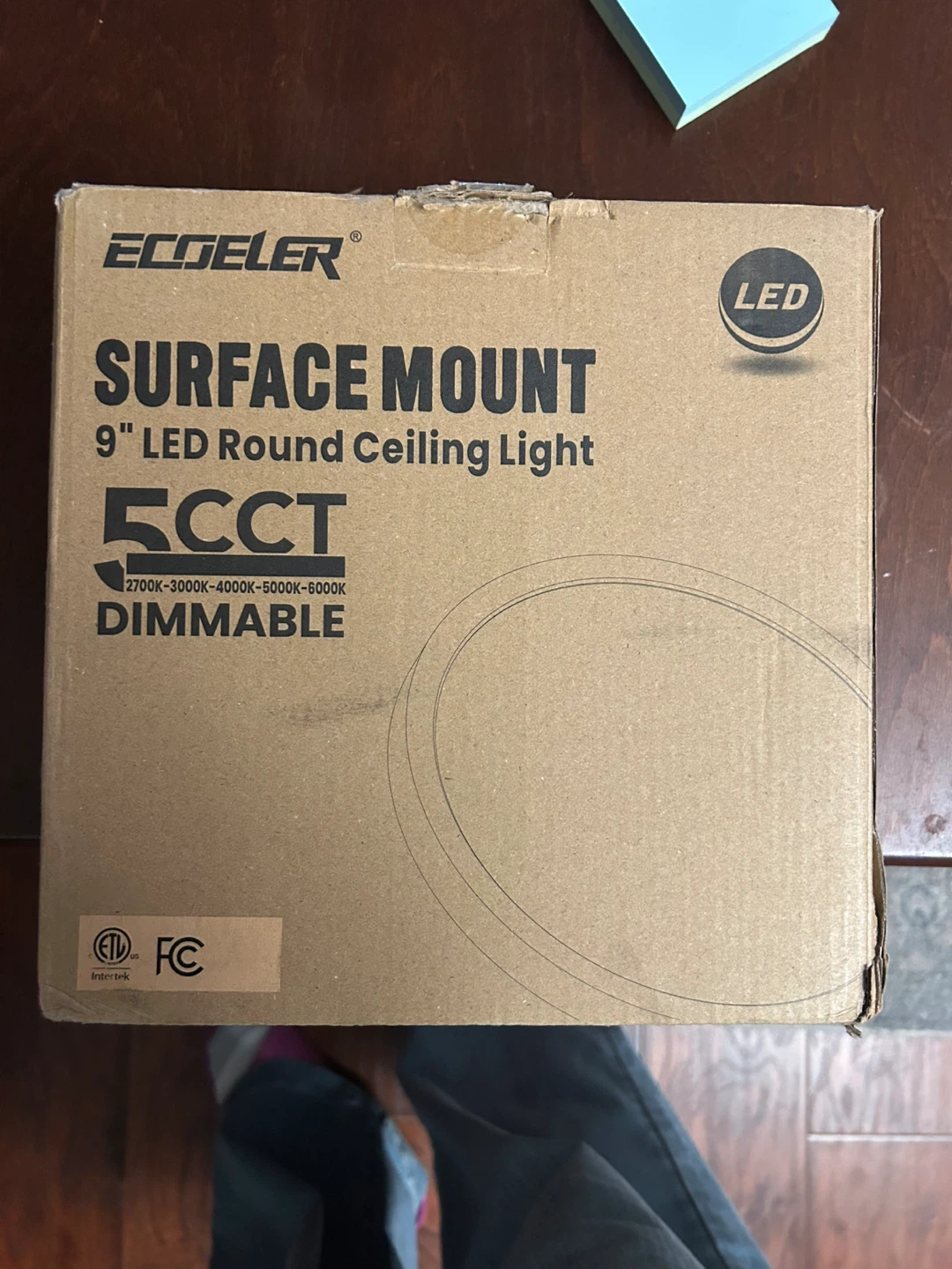 ECOLEER 9" LED Round Ceiling Light - photo 5