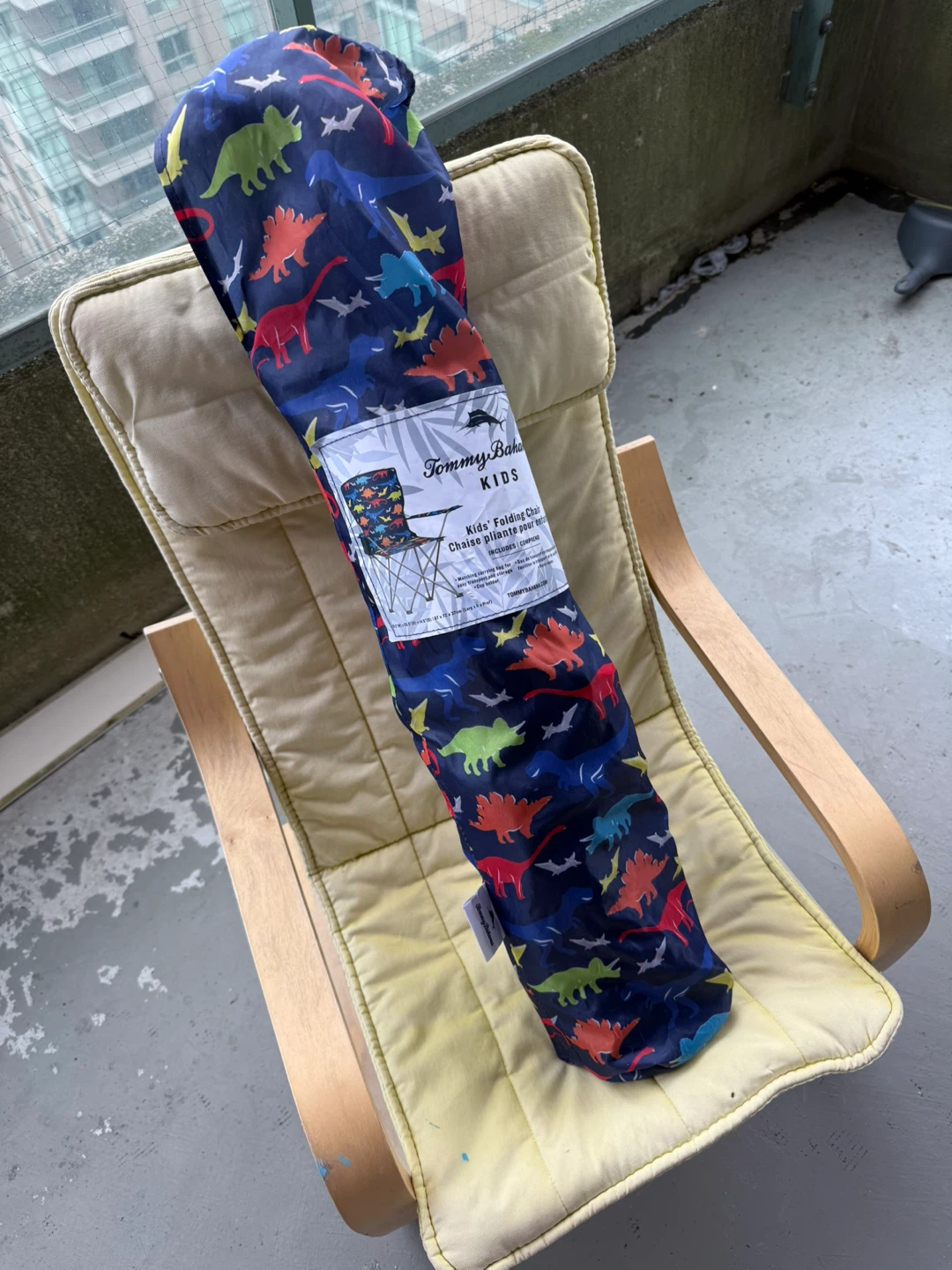 Tommy Bahama Kids Folding Chair - Dinosaur Print