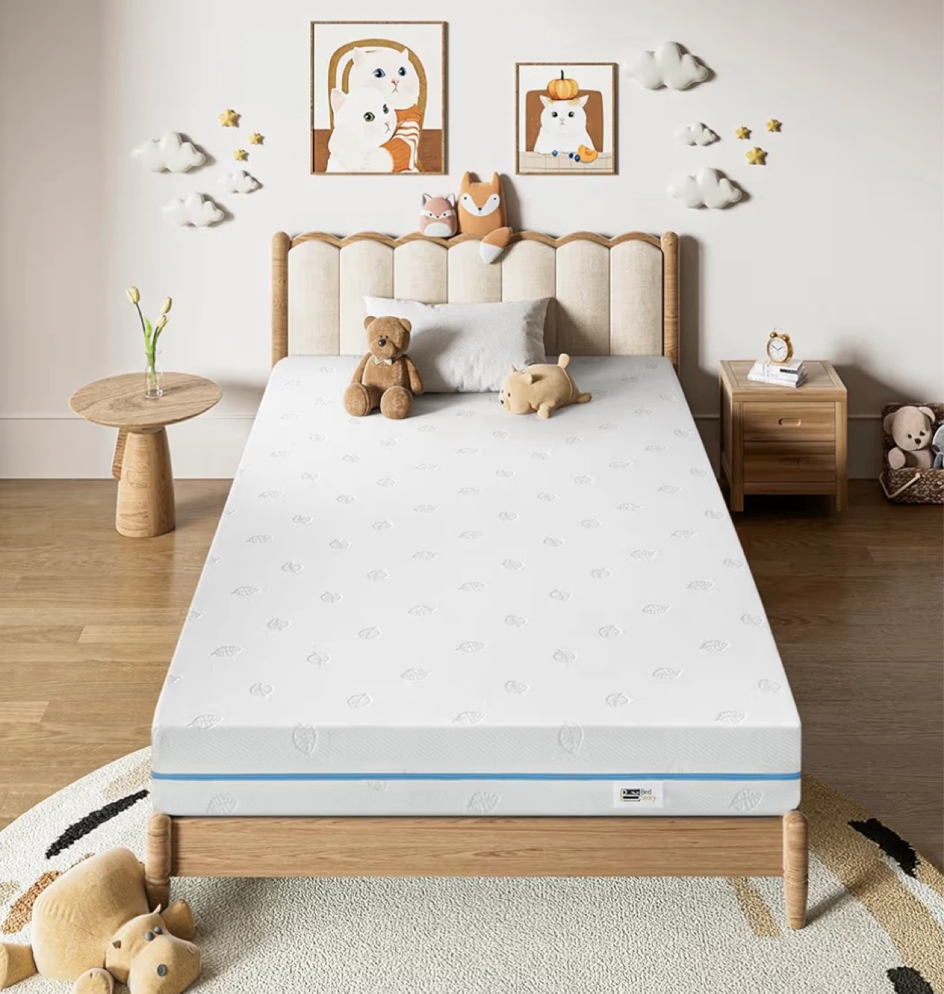IKEA: UTÅKER - Stackable Bed with 5 Inch Gel Foam Mattress - photo 3