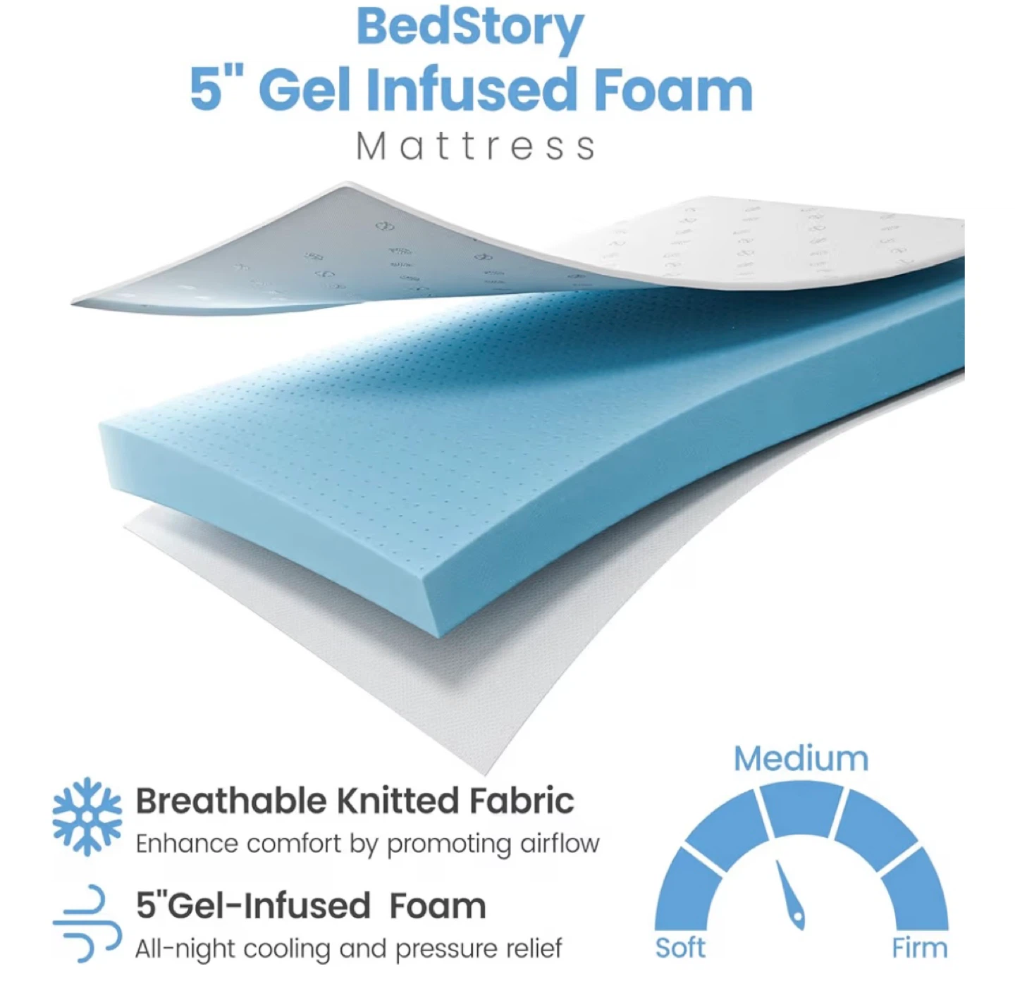 IKEA: UTÅKER - Stackable Bed with 5 Inch Gel Foam Mattress - photo 4