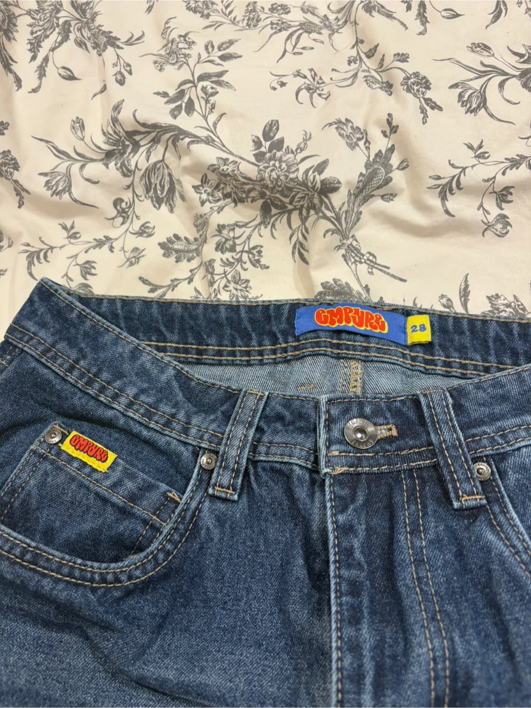 Embroidered Jeans - Dragon, Panther, Rose designs - photo 2