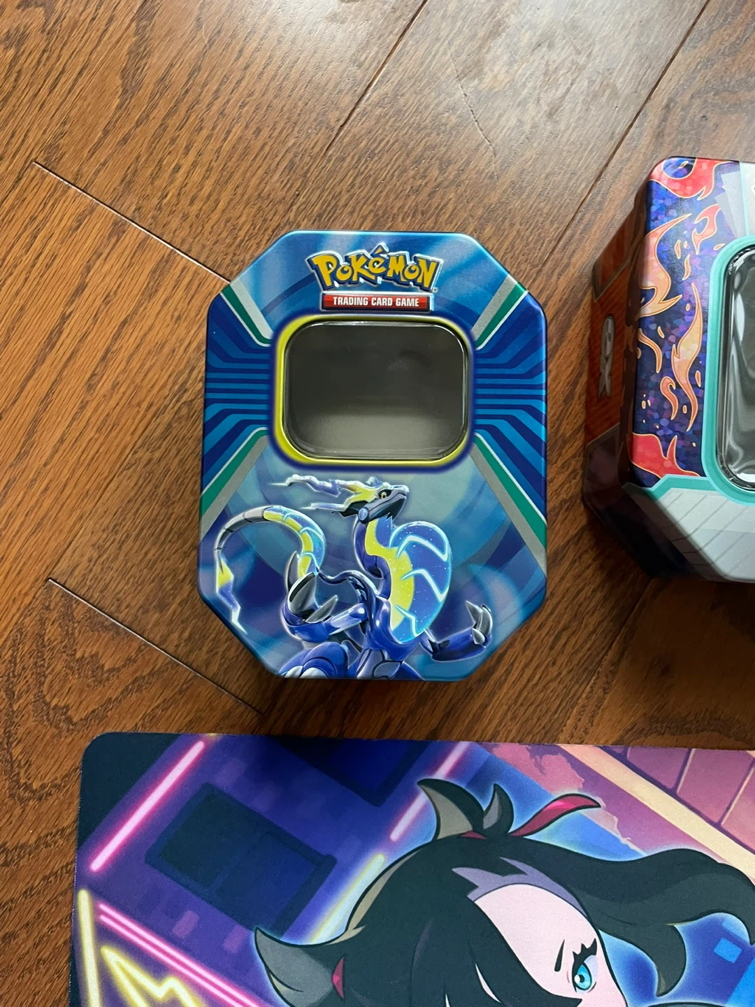 Pokémon Trading Card Game Tins + Mat - photo 3