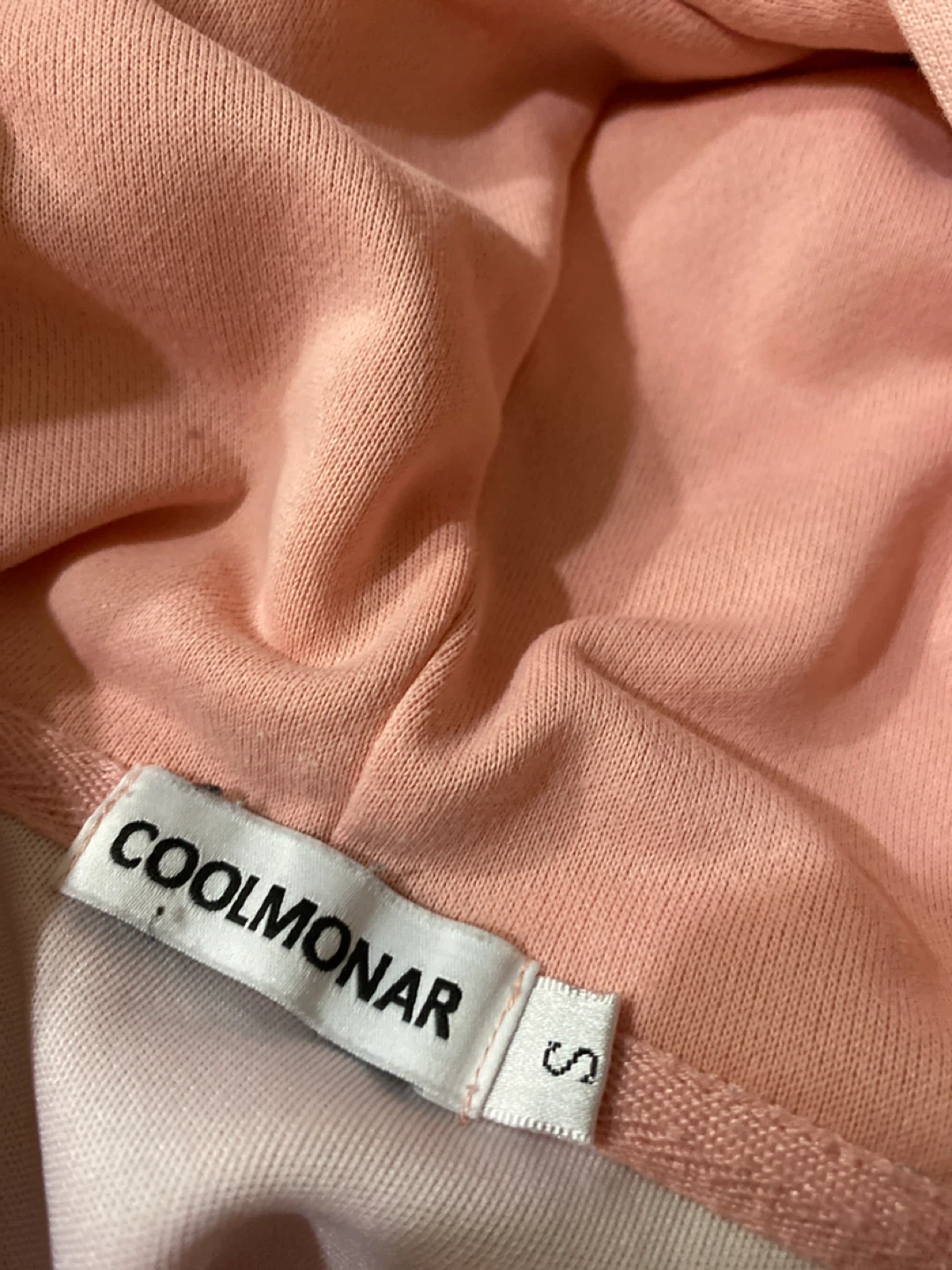 COOLMONAR Pink Graphic Hoodie - Size S - photo 3