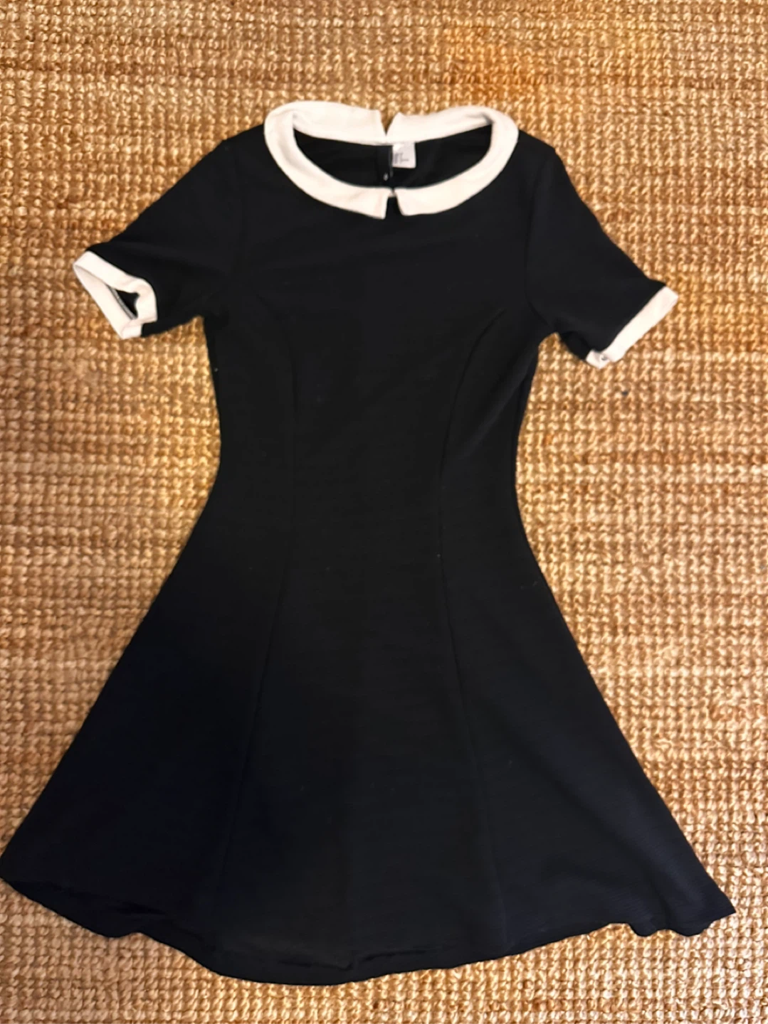 Black & White Collar Dress