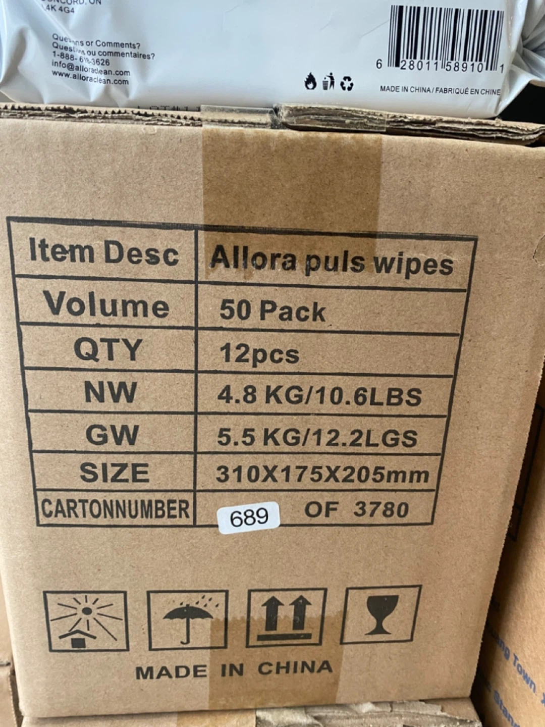 Allora Plus Disinfecting Wipes - 50 Wipes - photo 2