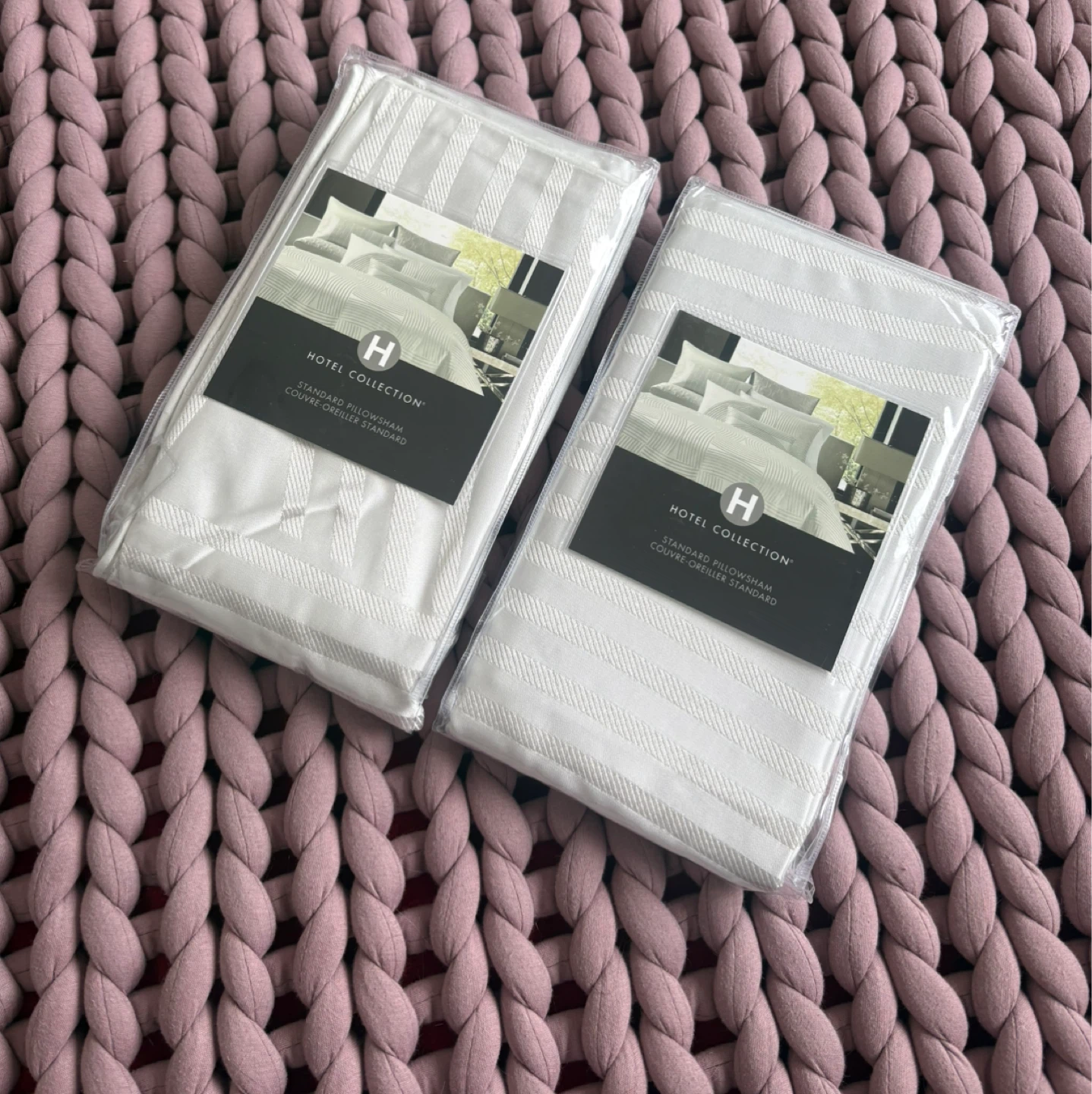 Hotel Collection Standard Pillow Shams (Set of 2) White - photo 2