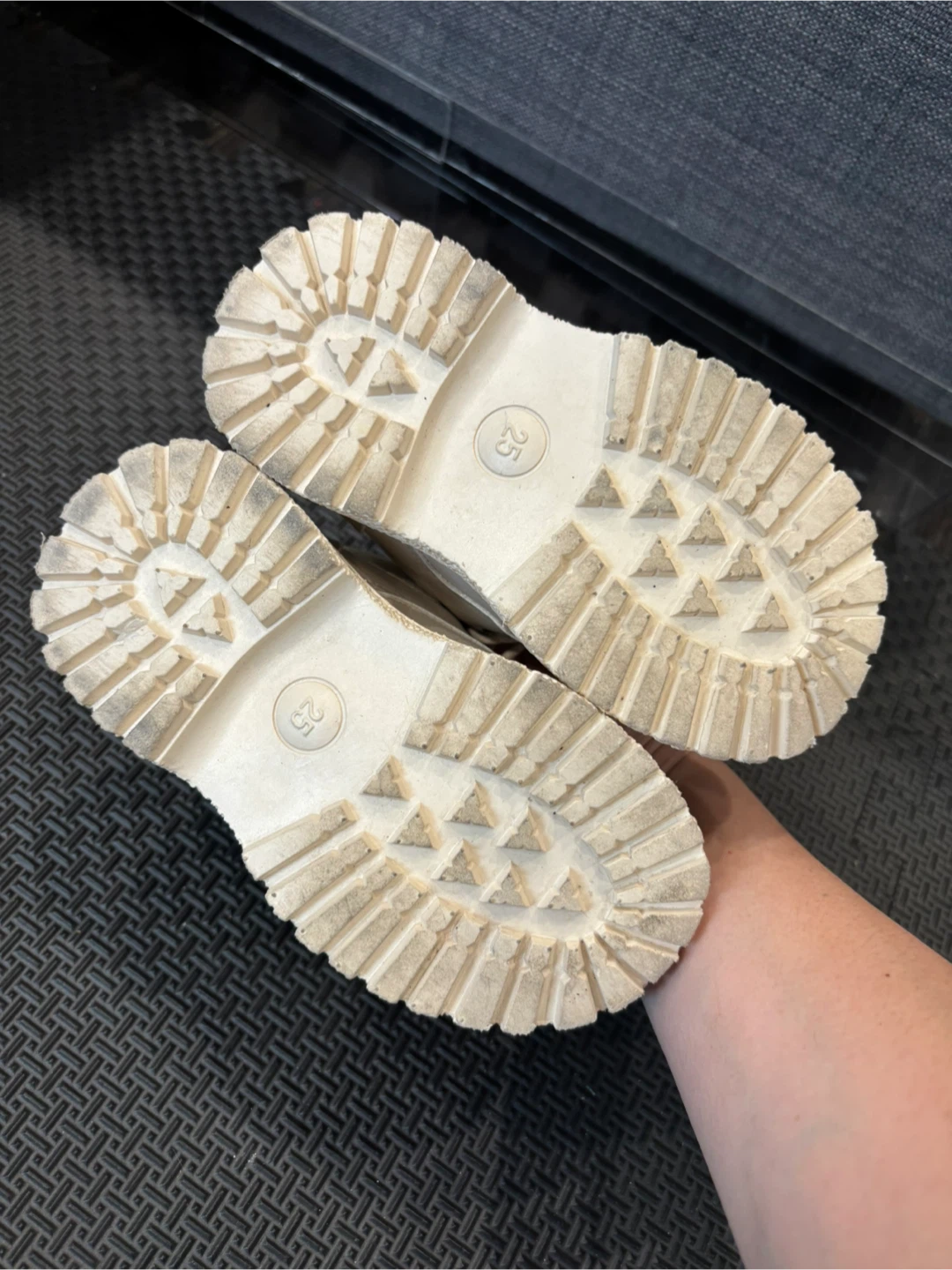 Baby Cream Fur Lined Winter Boots - photo 3