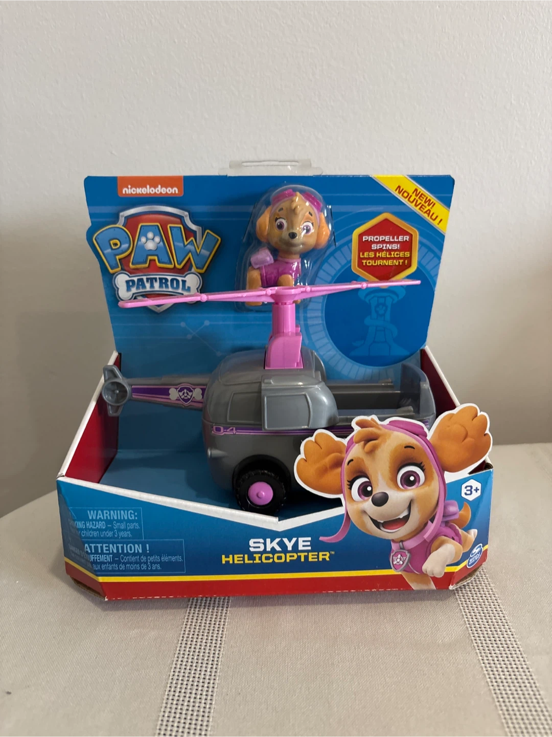 New! Paw Patrol Skye Helicopter Toy