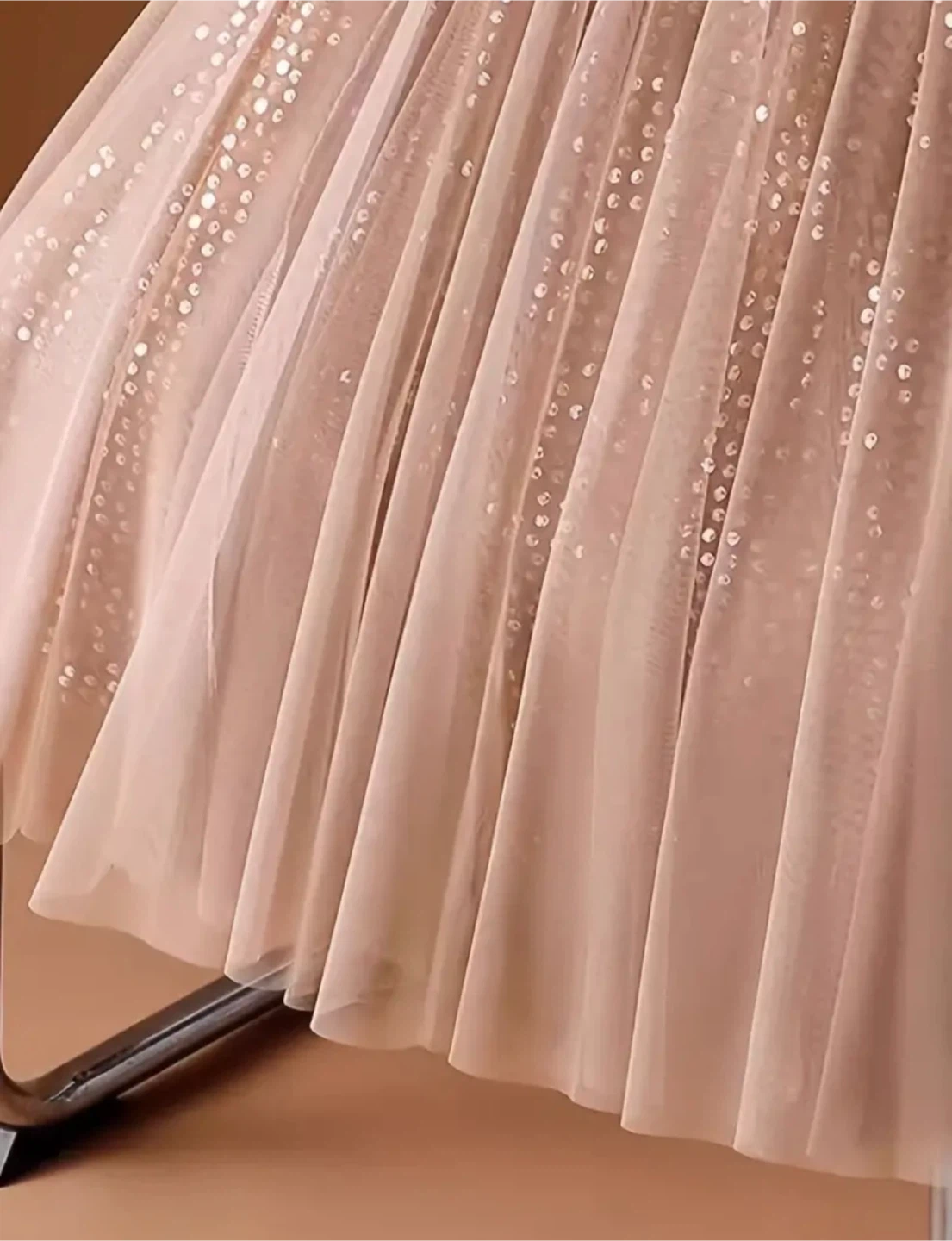 Sparkly Tulle Midi Skirt - photo 4