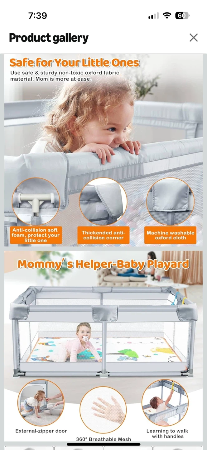 Baby Playpen Large - photo 5