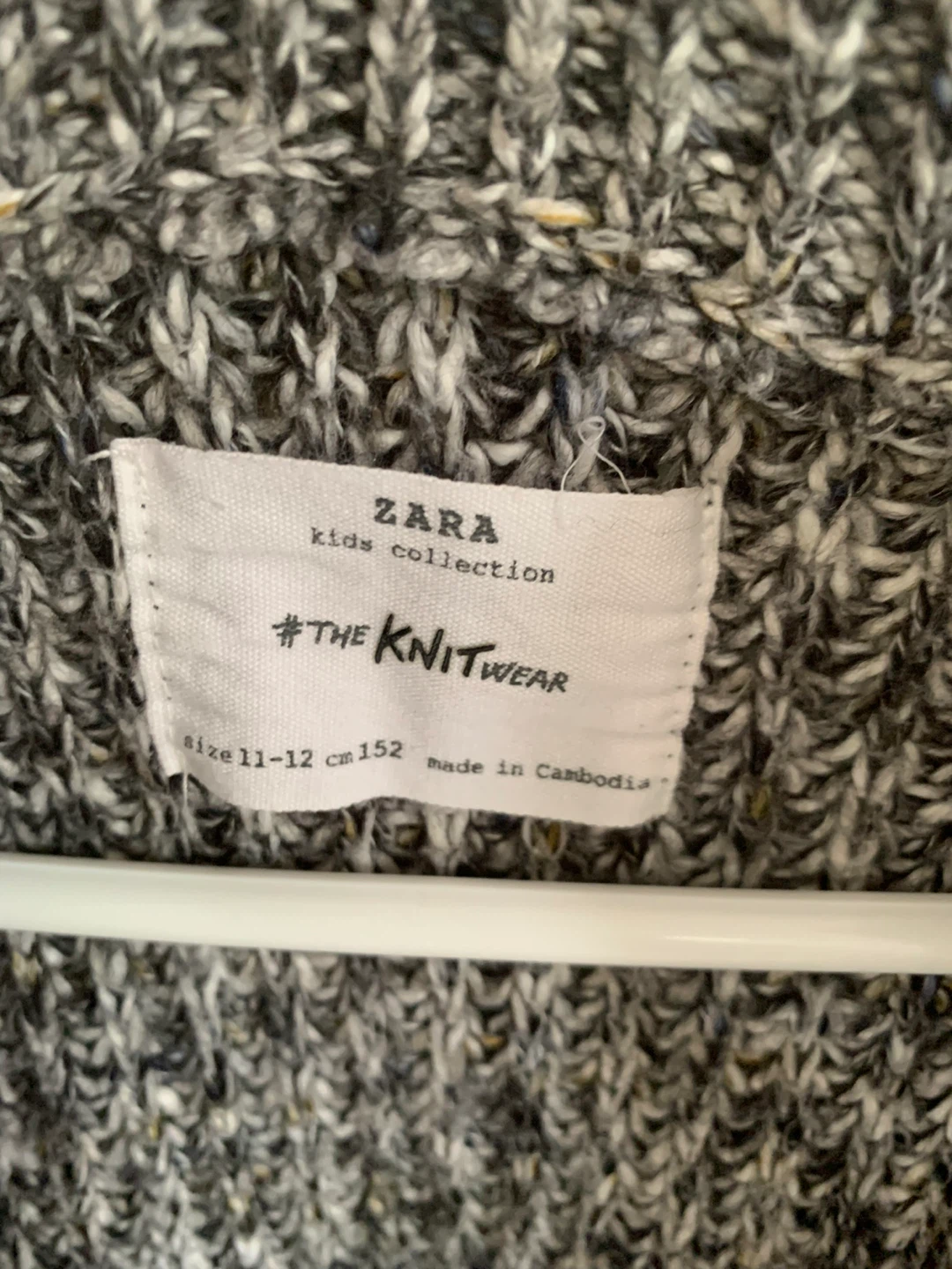 Zara Kids Knitwear Quarter-Zip Sweater - Size 11-12 Years - photo 2