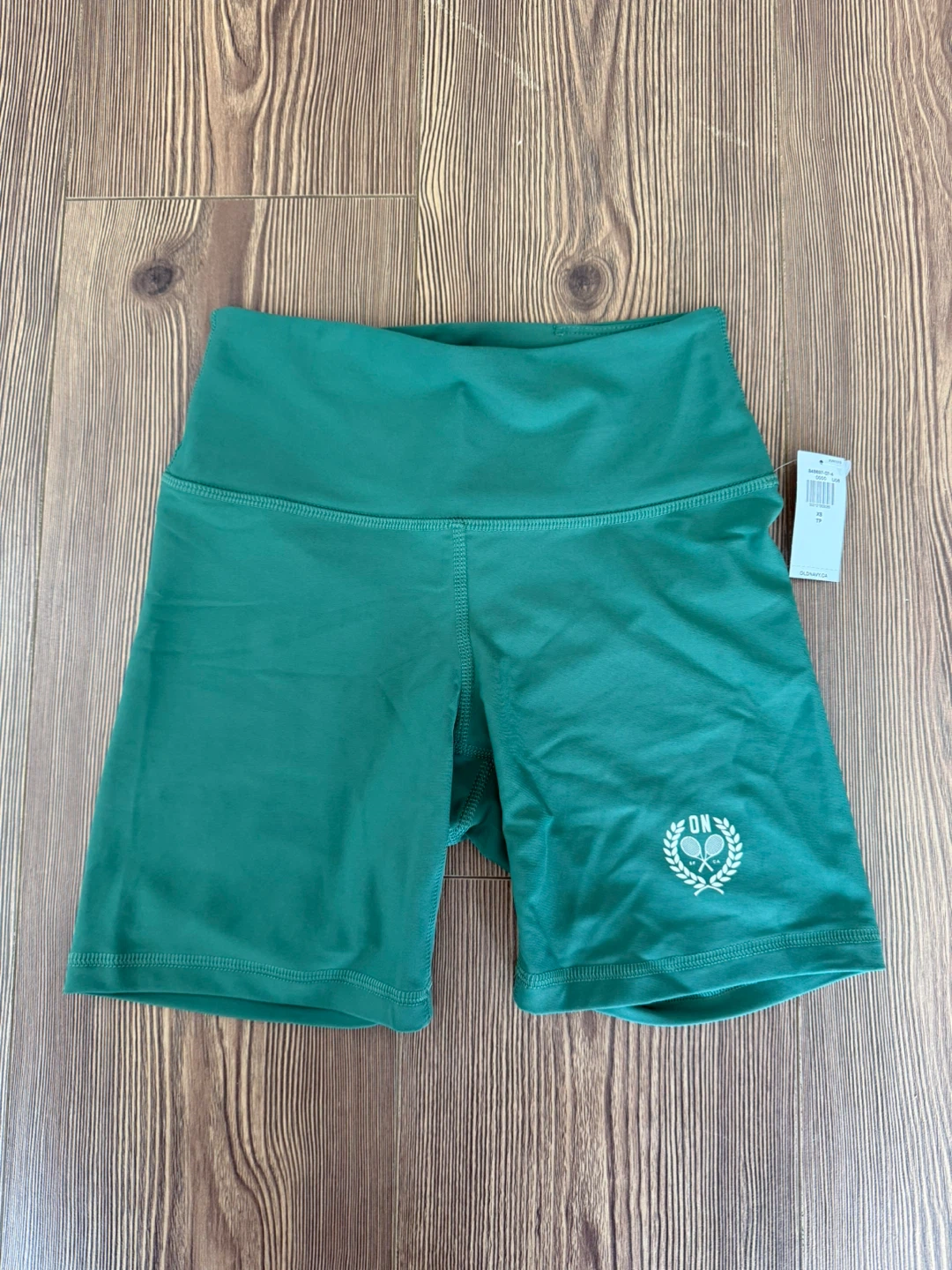 New with Tags! High-Rise Workout Shorts | Size XS Green