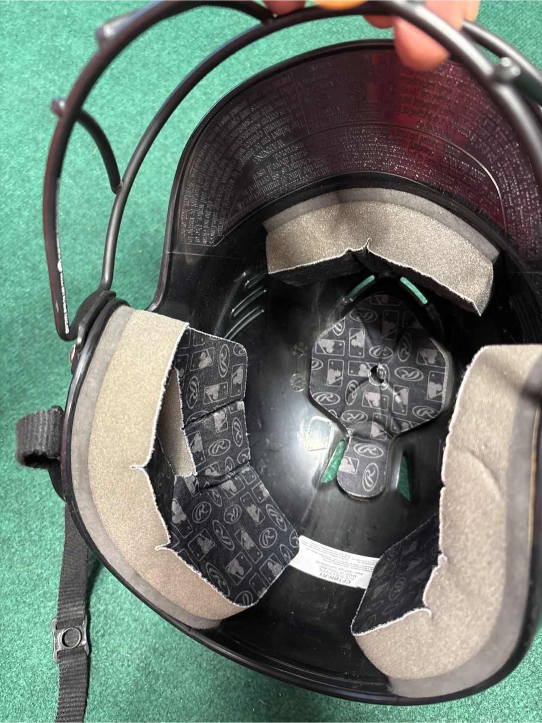 Rawlings CFTBH-R1 Baseball Batting Helmet - photo 3
