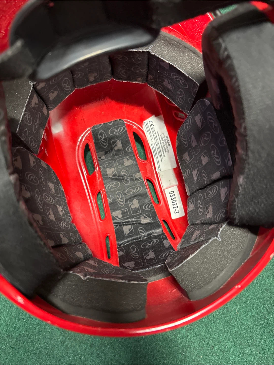 Rawlings R16J-J1 Youth Baseball Helmet (Red) – Great Condition - photo 3