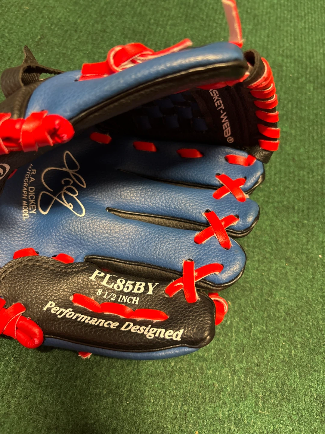 Rawlings PL85BY 8 1/2 Inch Youth Baseball Glove - photo 2