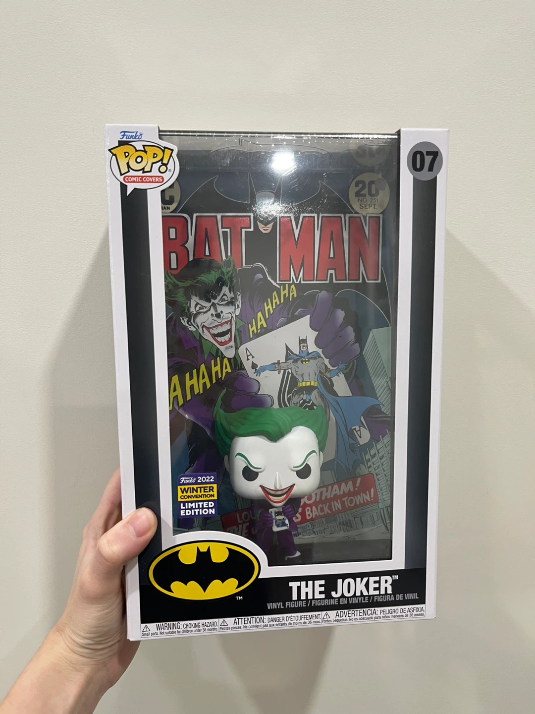 🆕Funko Pop! The Joker Comic Covers Vinyl Figure Limited Edition