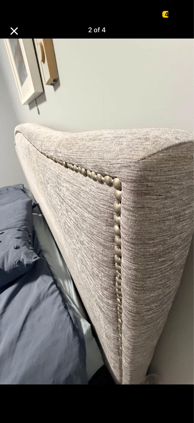 King Size Mattress and Bed Frame - photo 2