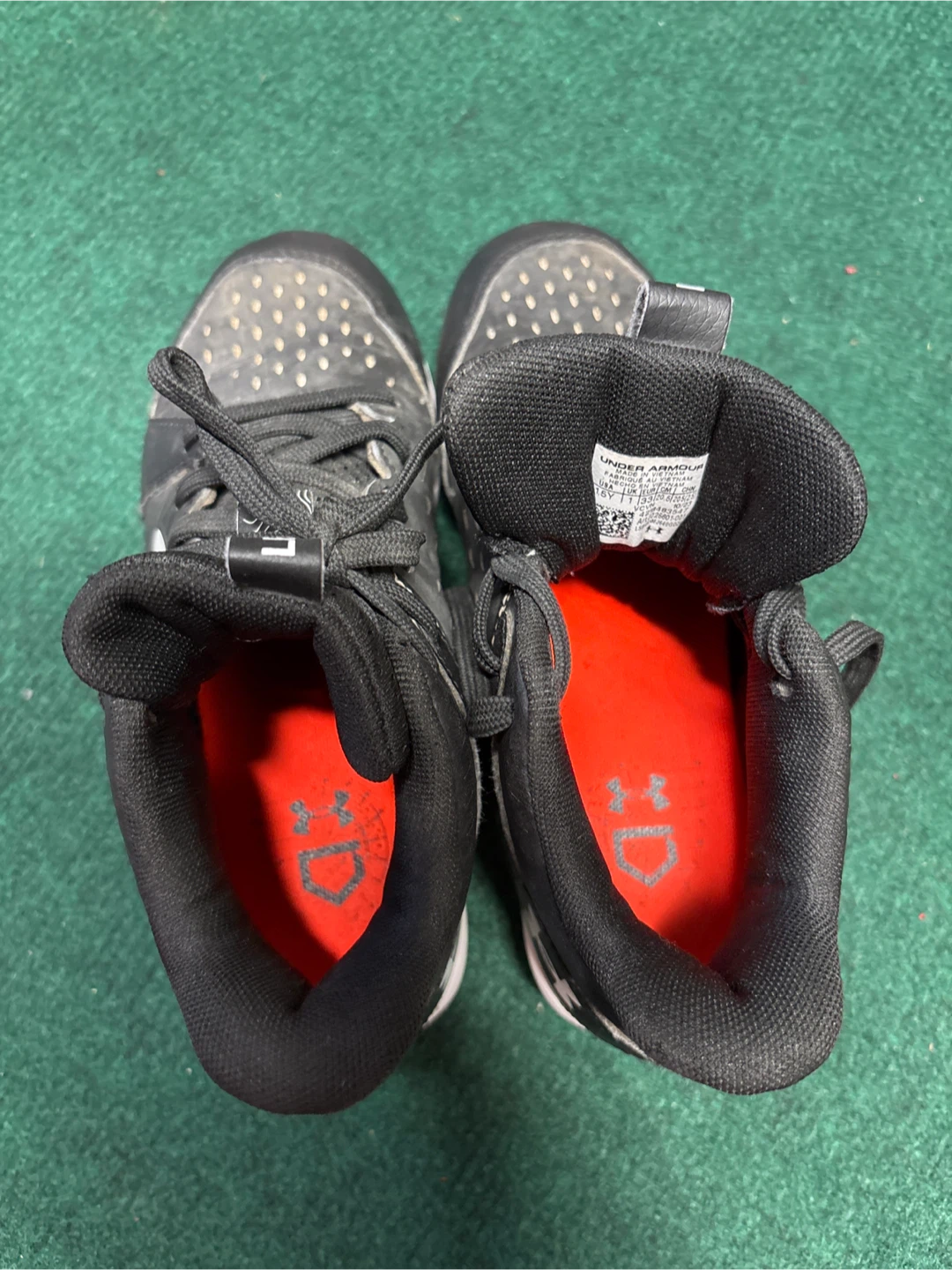 Under Armour Baseball Cleats Youth Size 1.5Y - photo 5