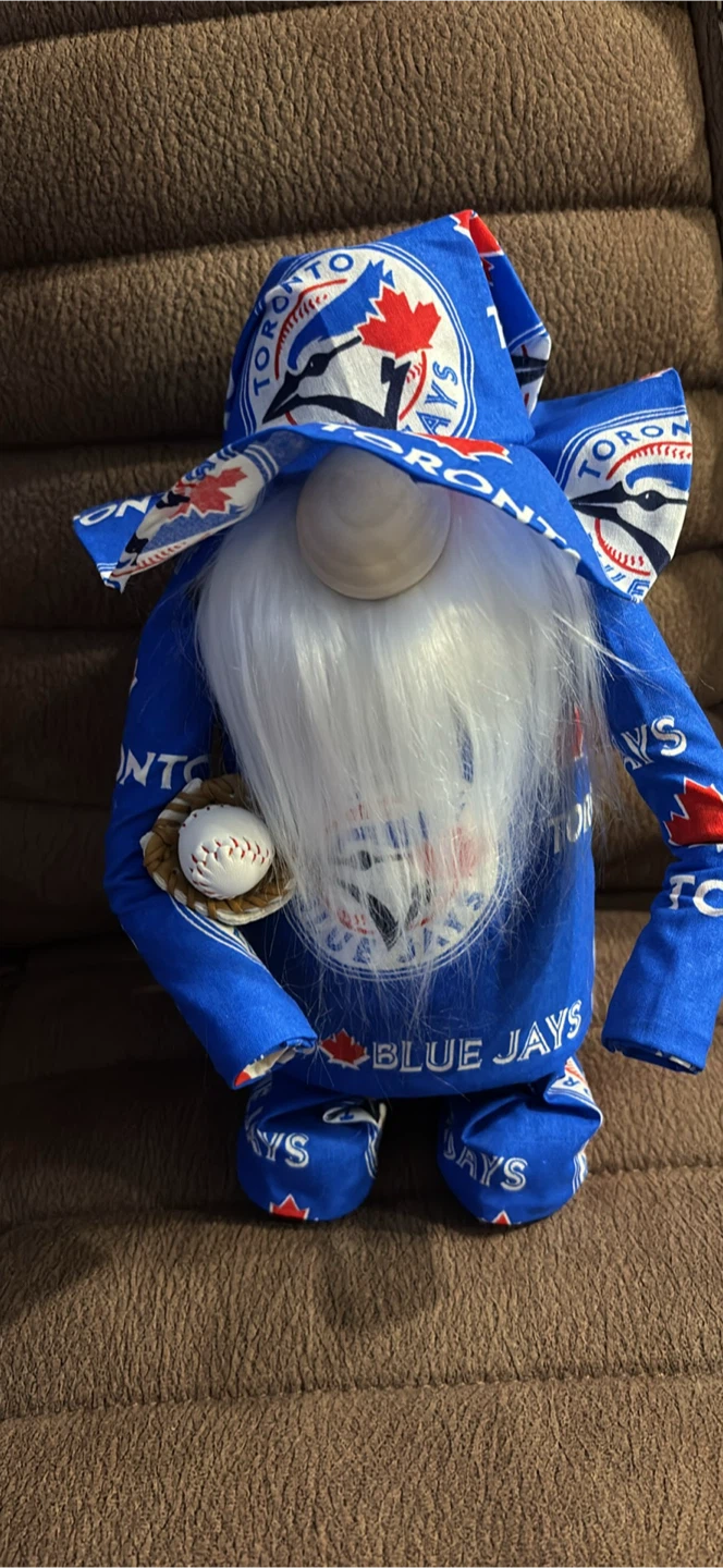 Toronto Blue Jays Gnome with Baseball Bat - photo 2