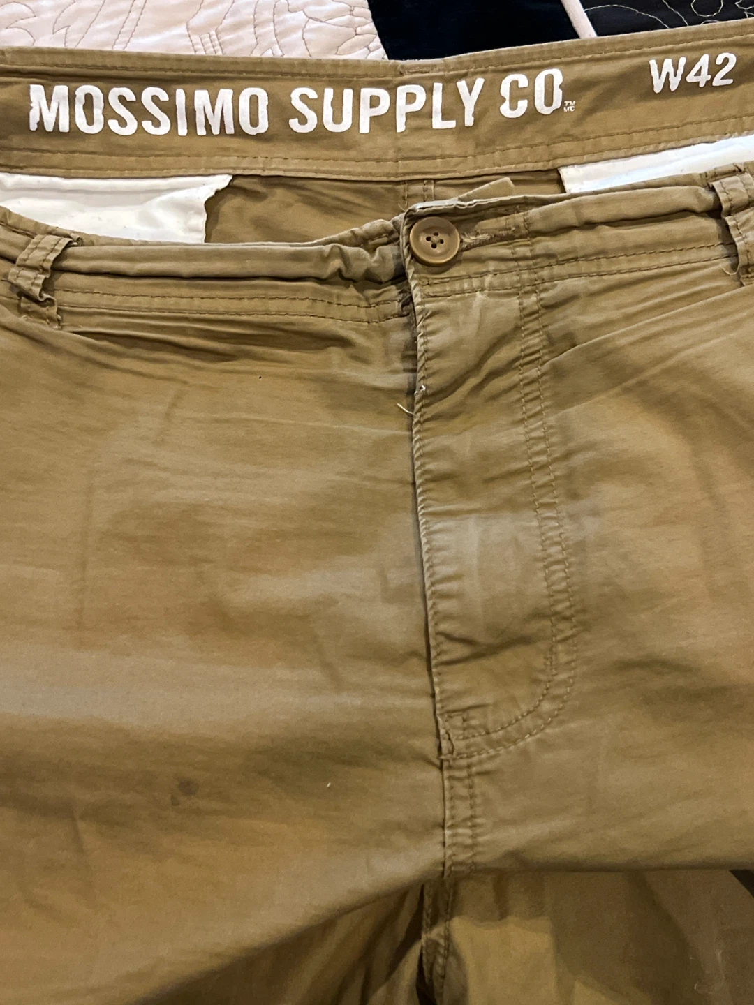 Mossimo Supply Co. Cargo Shorts - Khaki - W42 - photo 3