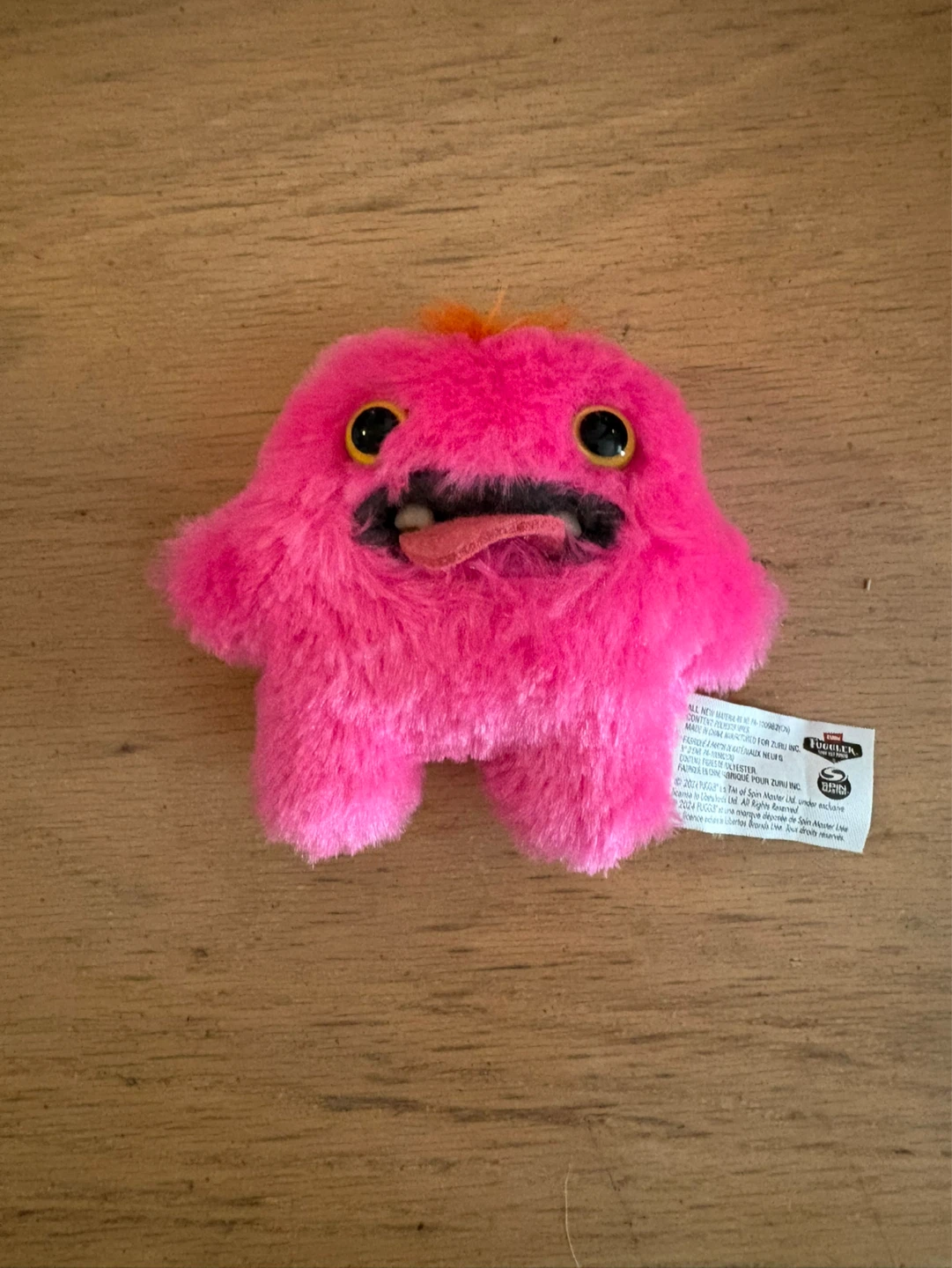 Fugglers Pink Plush Monster Toy