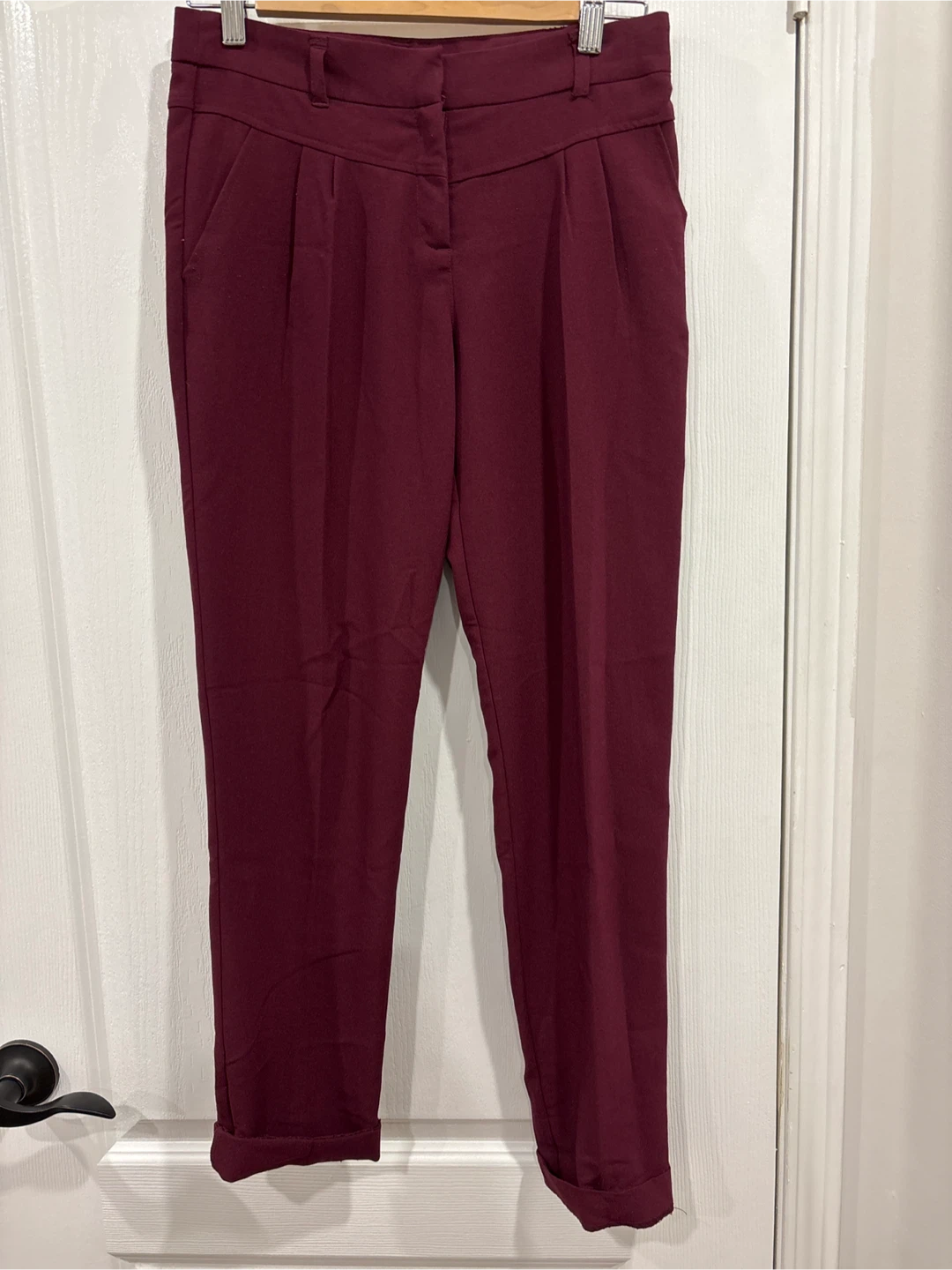 Maroon Trousers