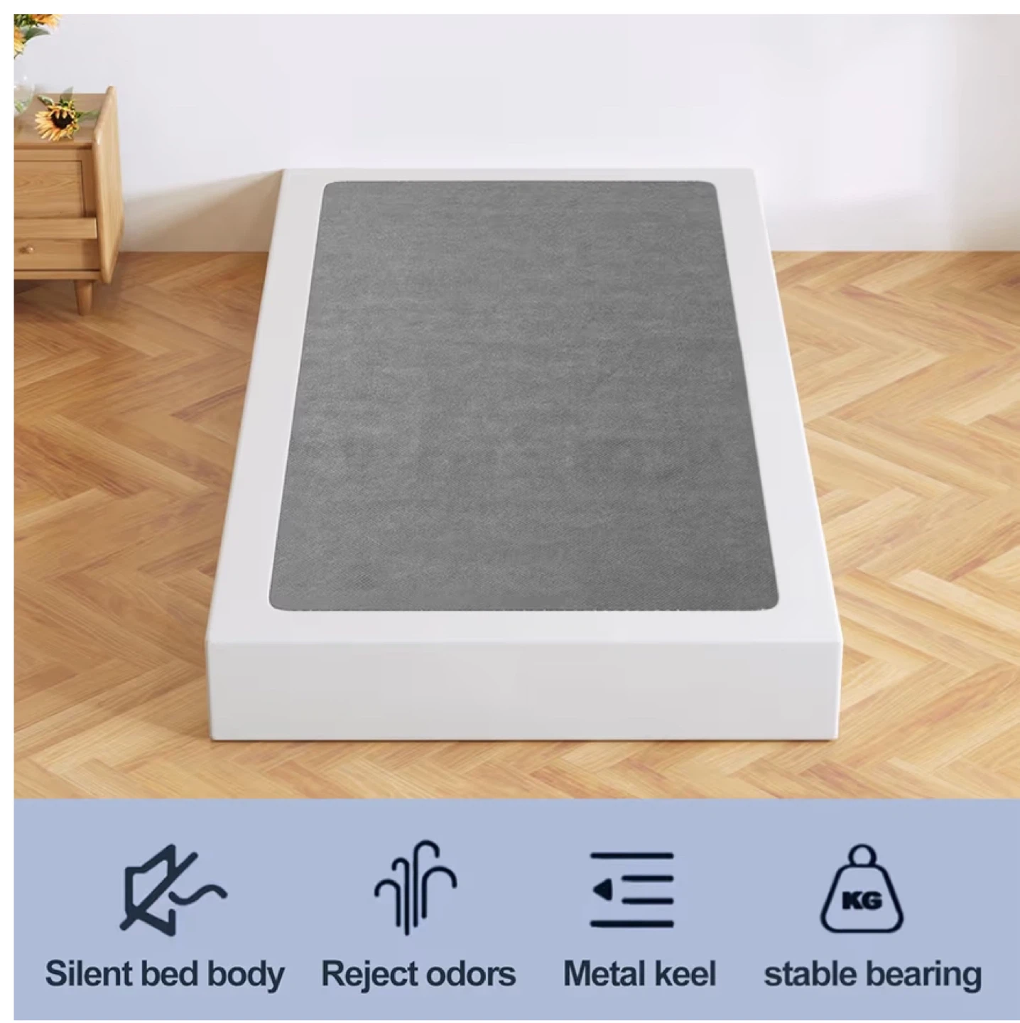 Metal Bed Frame - Twin XL - photo 3