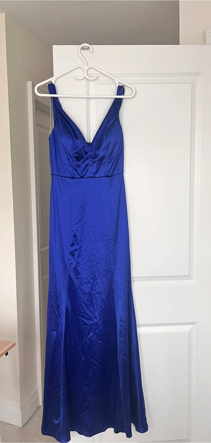 Navy Blue Prom Dress