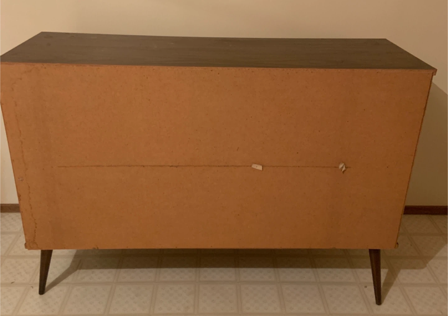 Vintage Sliding Glass Door Cabinet - photo 3