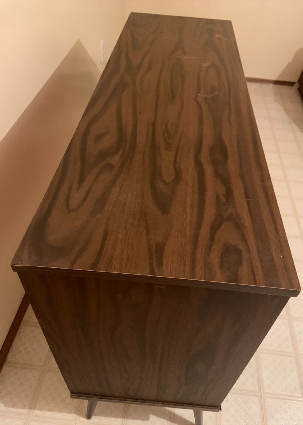 Vintage Sliding Glass Door Cabinet - photo 2