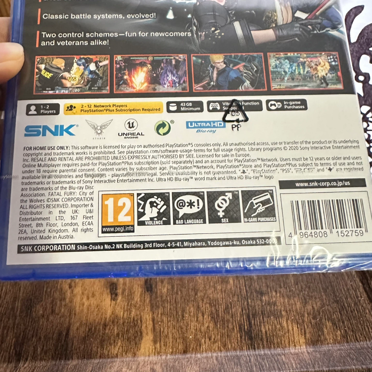 Fatal Fury: City of the Wolves Special Edition PS5 Game - photo 3