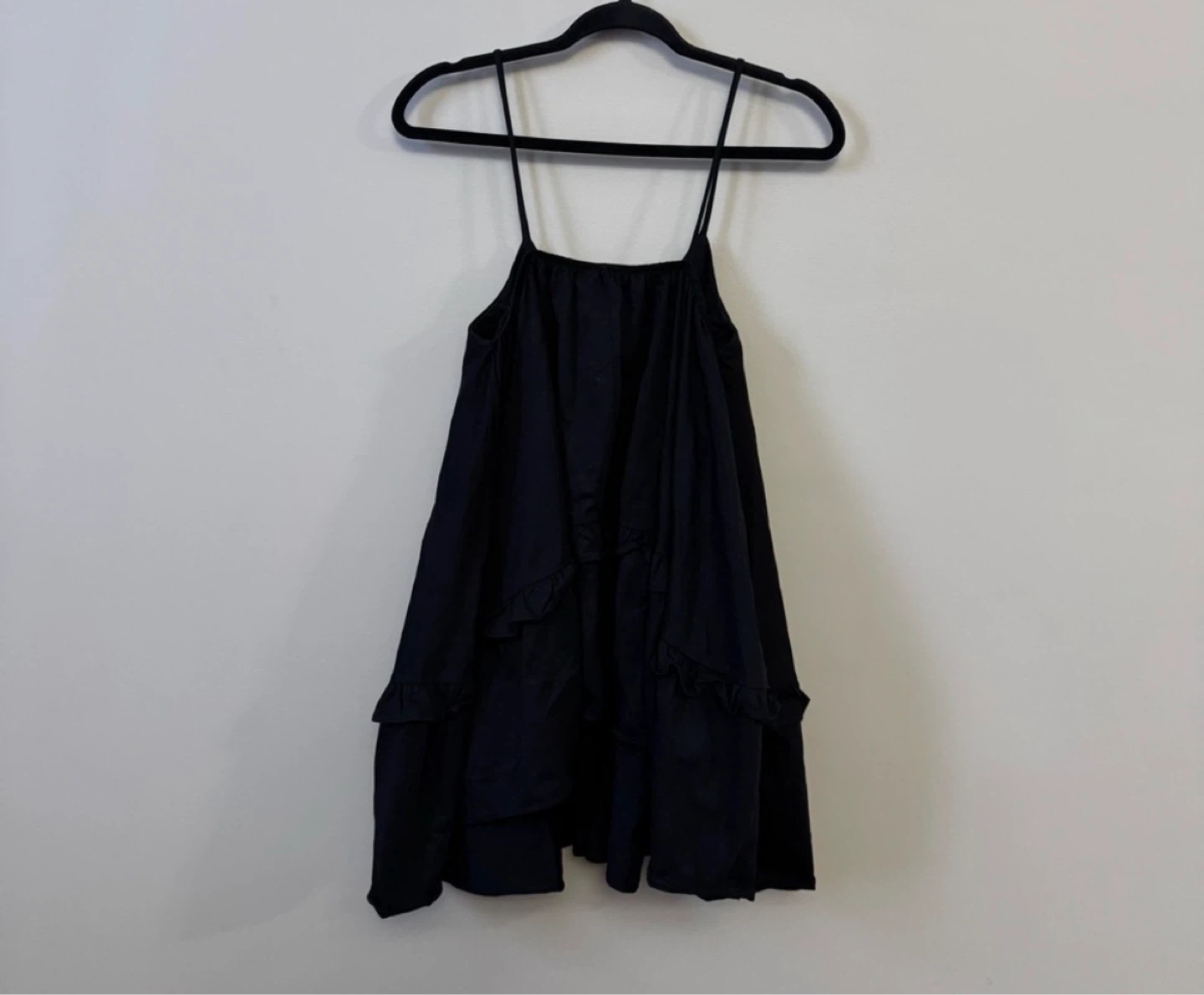 Flounce mini layered babydoll dress - photo 4