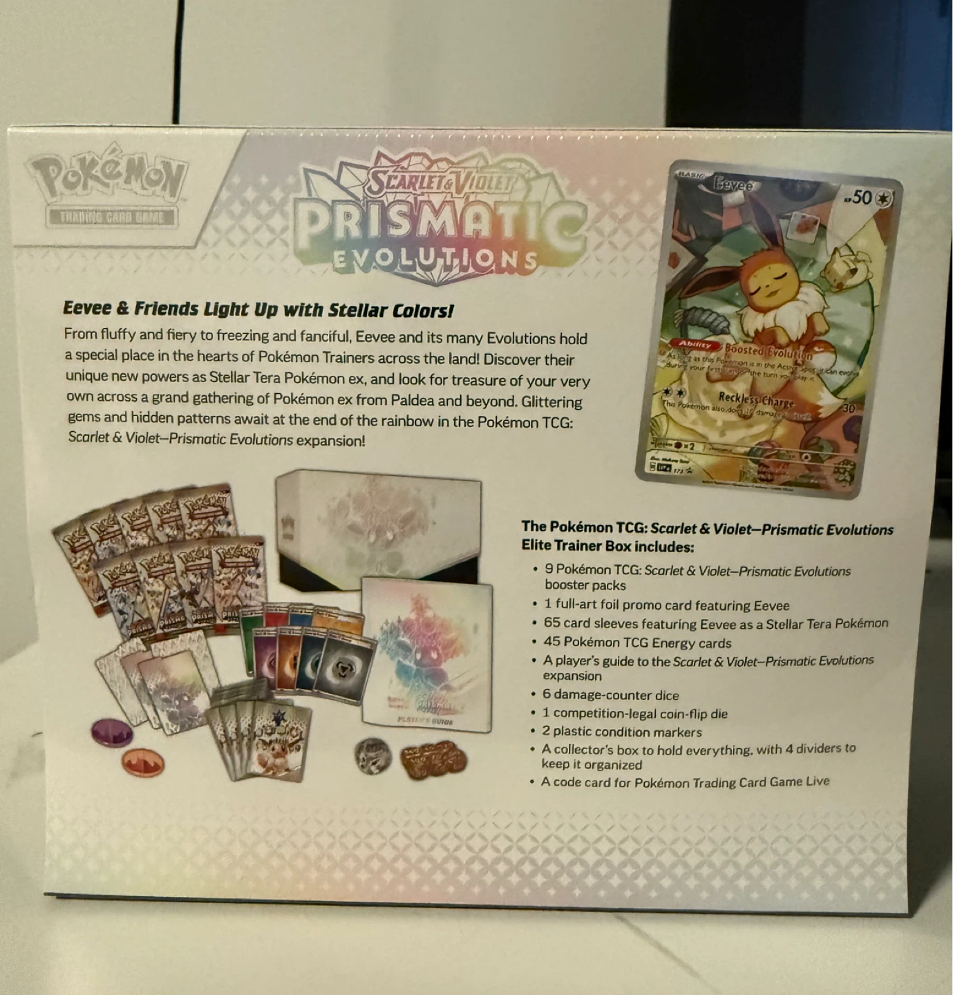 Prismatic Evolutions Elite Trainer Box - photo 2