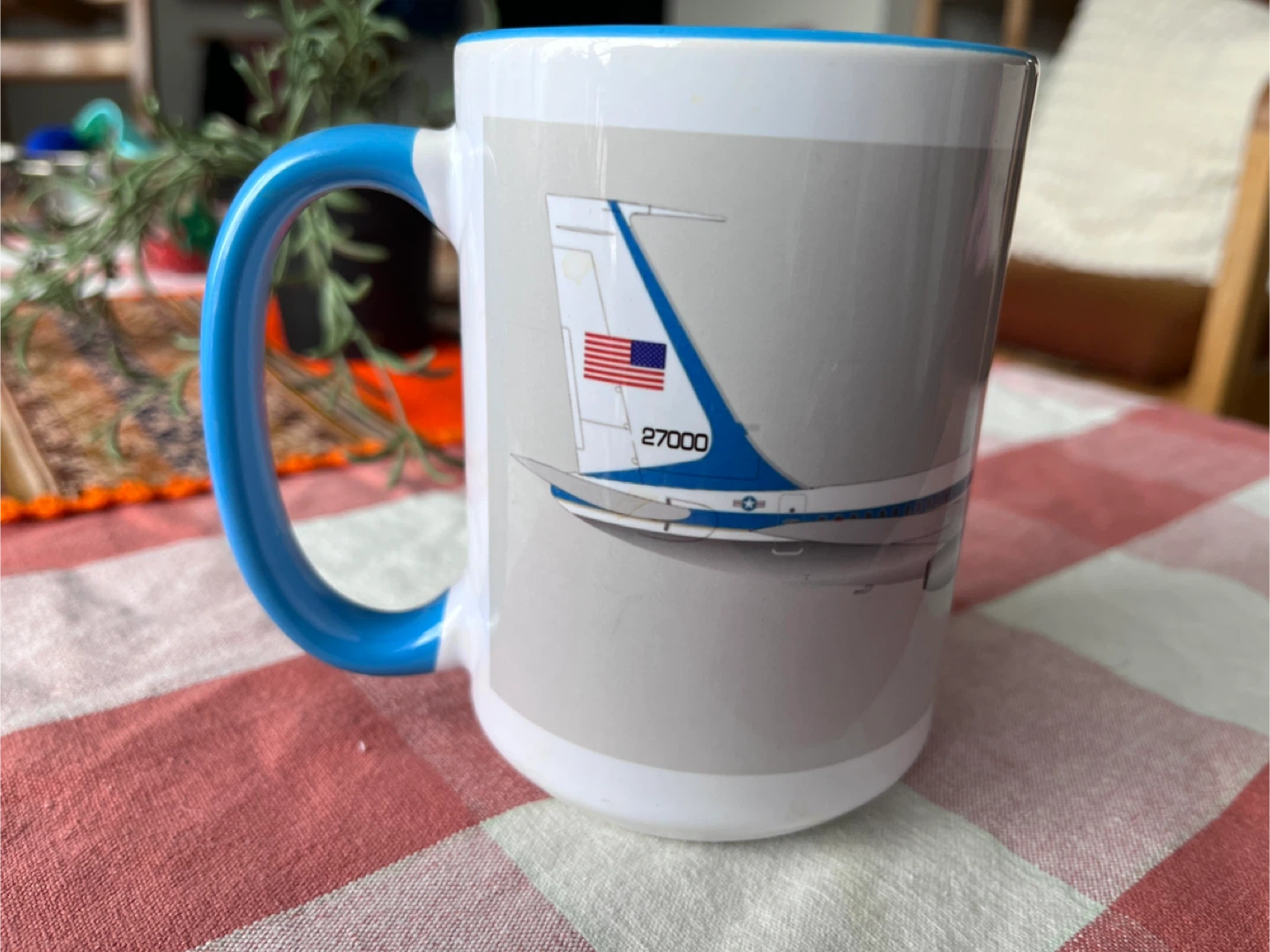Air Force One Reagan Library Mug - photo 2