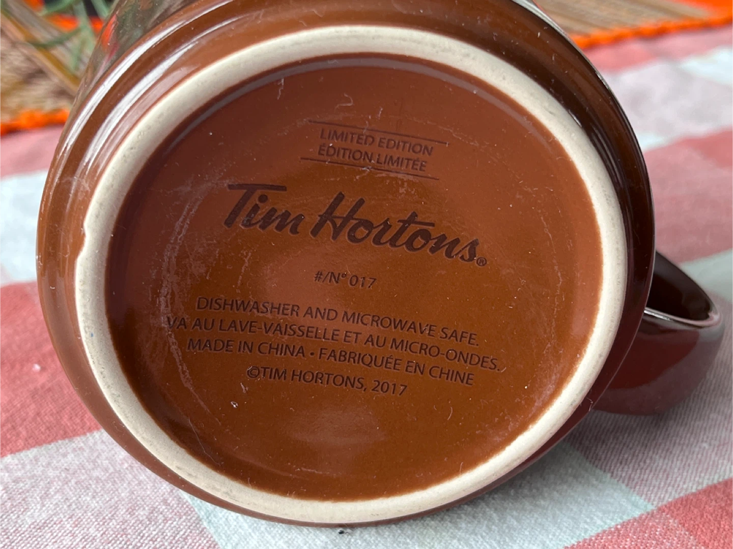 Tim Hortons Limited Edition Coffee Mug - photo 2