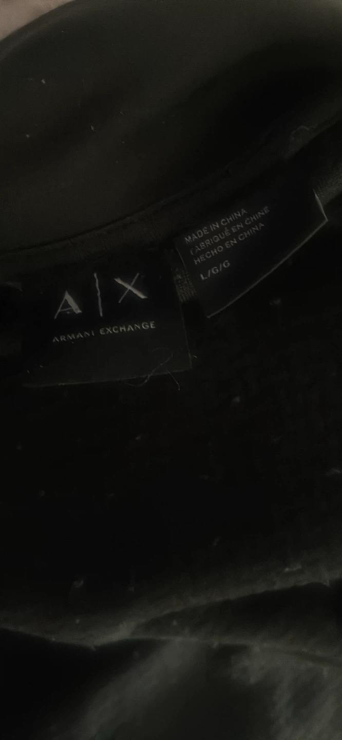 Armani Exchange Black Jacket