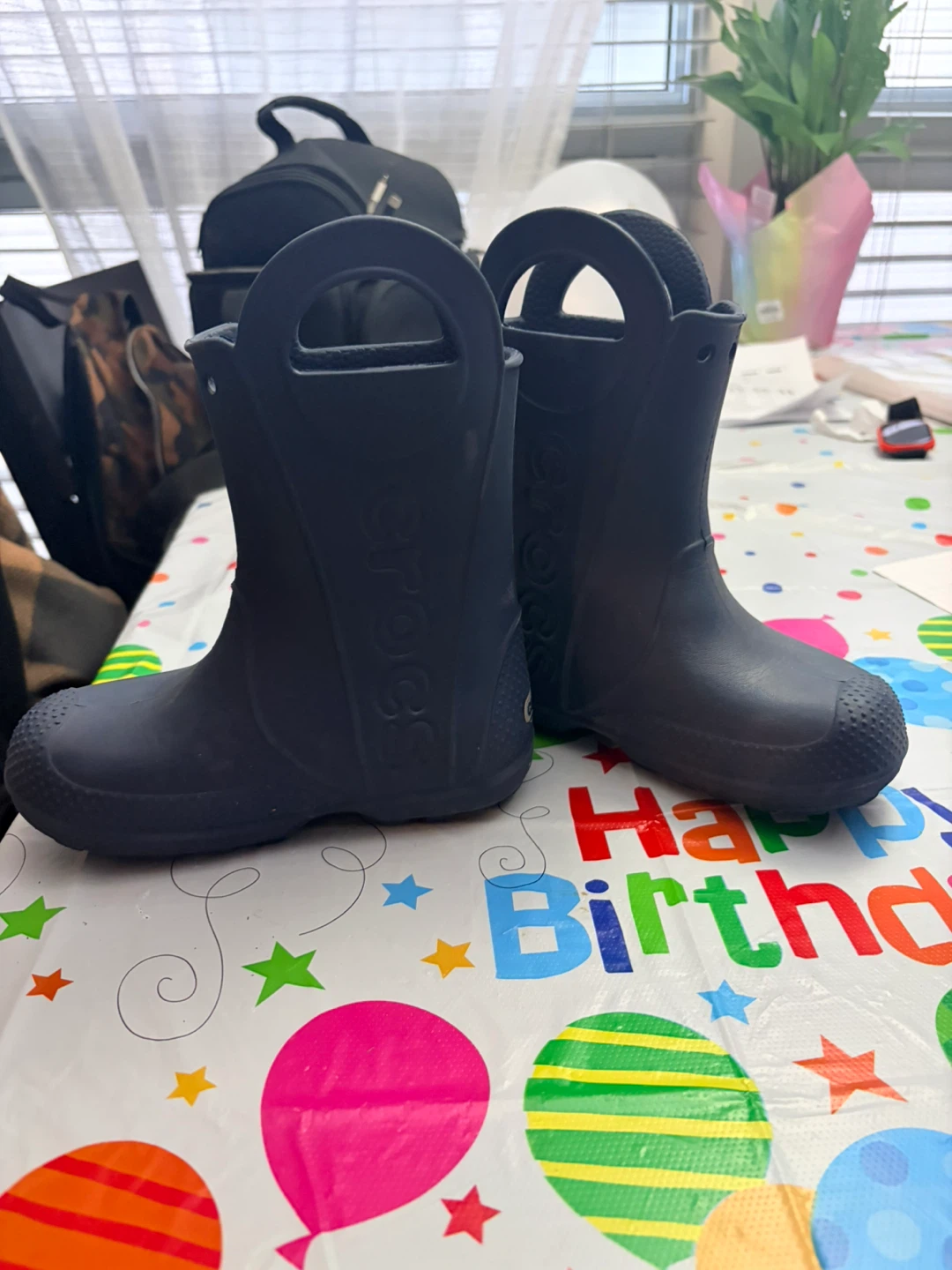 Crocs Kids Rain Boots Size 11 - photo 3