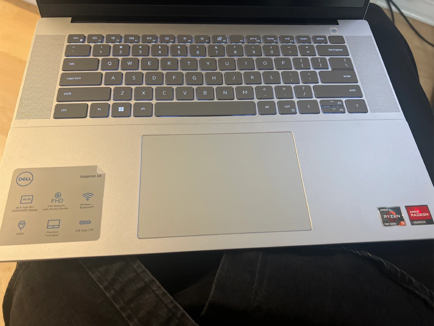 Dell Inspiron 16 Laptop AMD Ryzen 5 7530U processor - photo 2