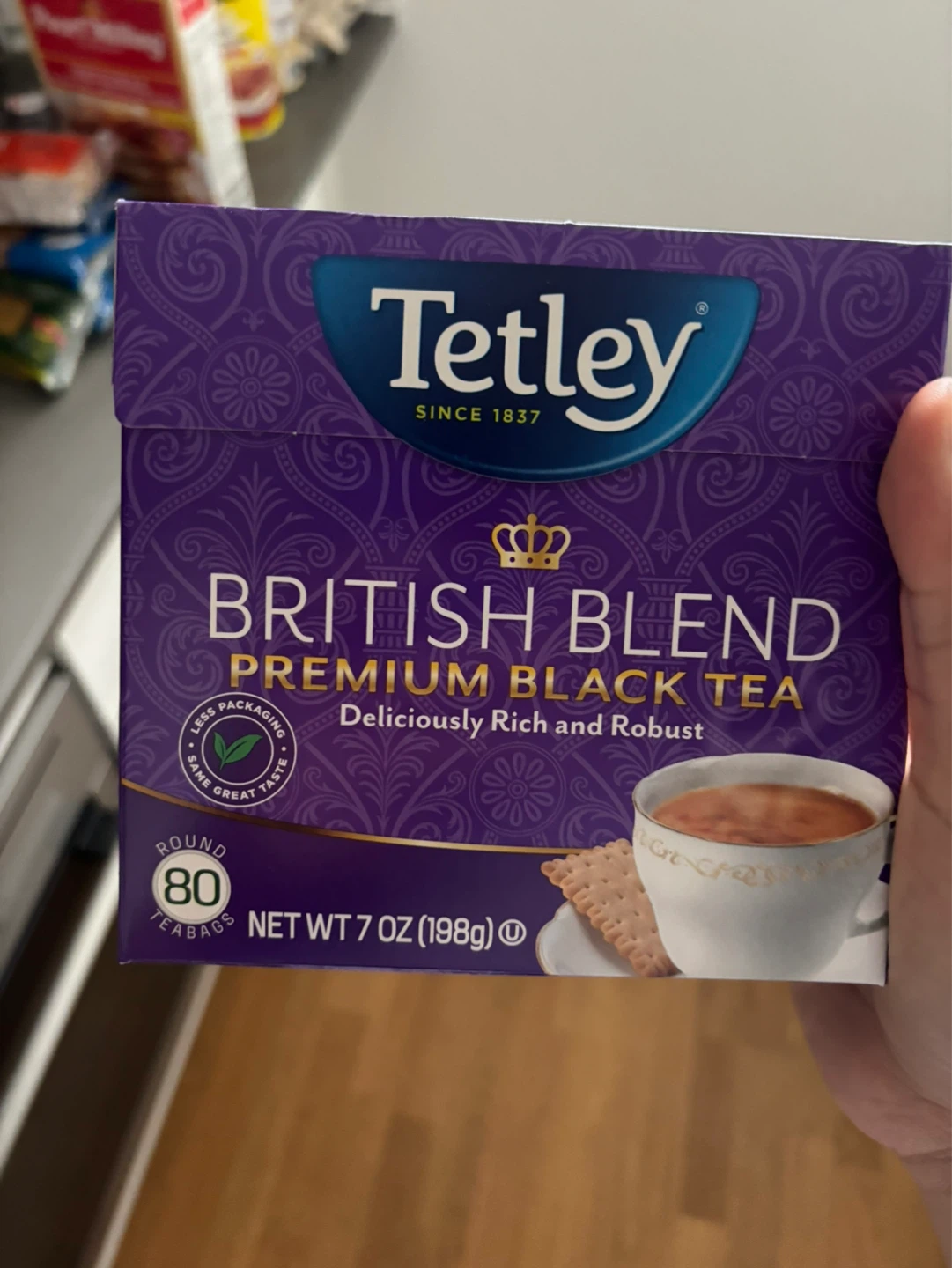 Tetley British Blend Premium Black Tea - 80 Teabags