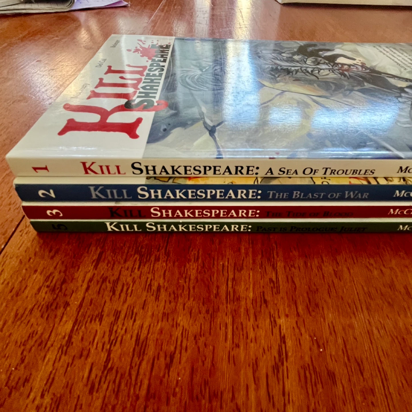 4 SIGNED Kill Shakespeare Trade Paperback Graphic Novels - photo 2