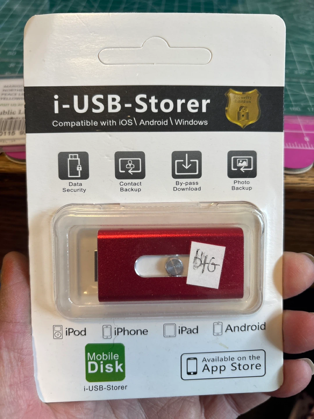 i-USB-Storer Red 64G