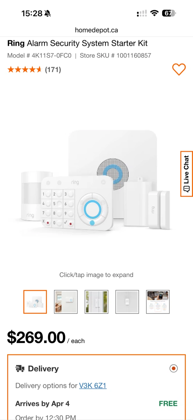 Ring Alarm Security System Starter Kit - photo 3