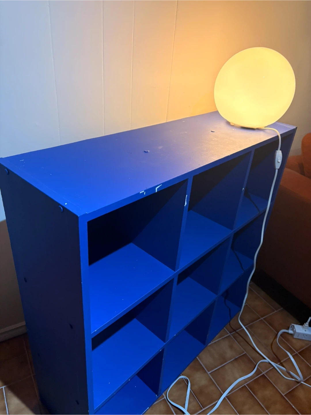Bright Blue 9-Cube Storage Shelf - photo 2