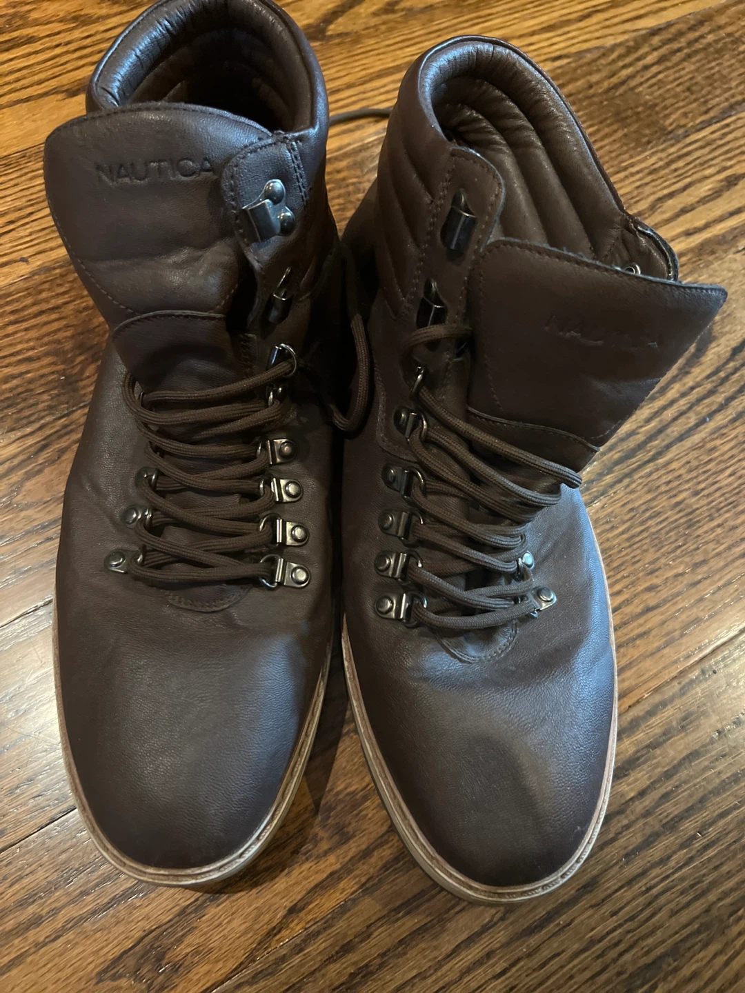 Nautica Alize Men's Brown Hiking or casual dress Boots Size 13