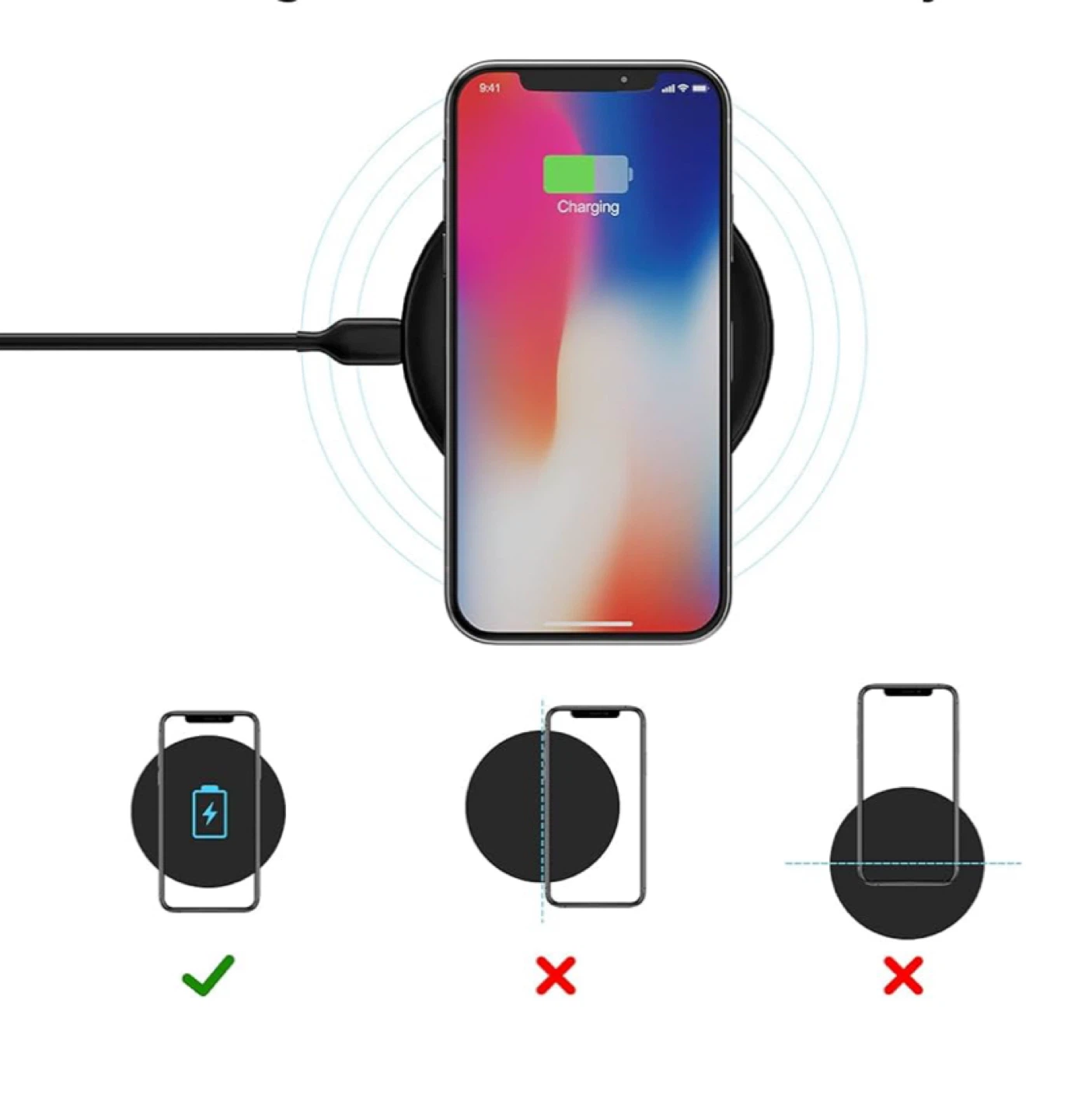 AmazonBasics Wireless Charging Pad - photo 2
